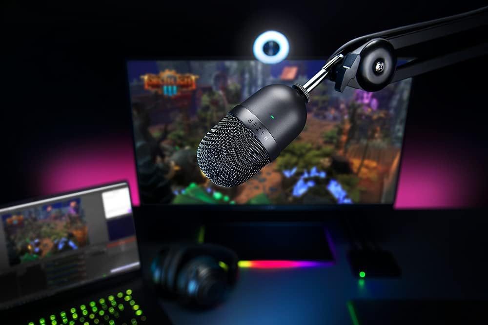 razer-seiren-mini-quartz-microphone-usb-streaming-supercardio-de-avec-support-pe image 2