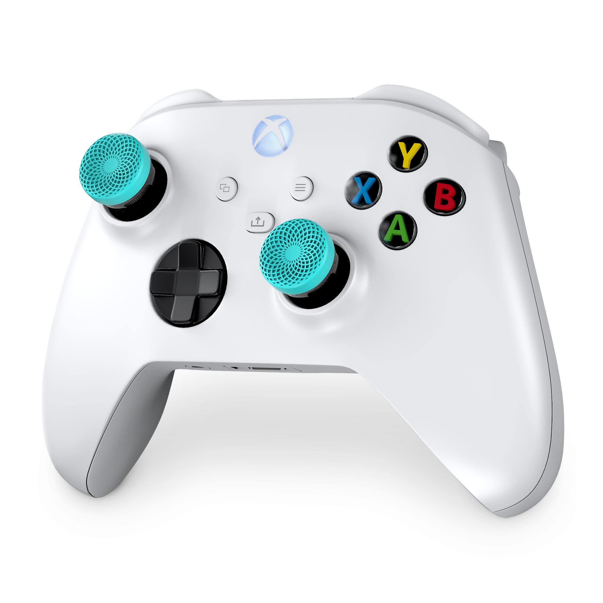 kontrolfreek-lotus-grips-manette-xbox-2-rehausseurs-mid-rise-6-1-mm-turquoise image 4