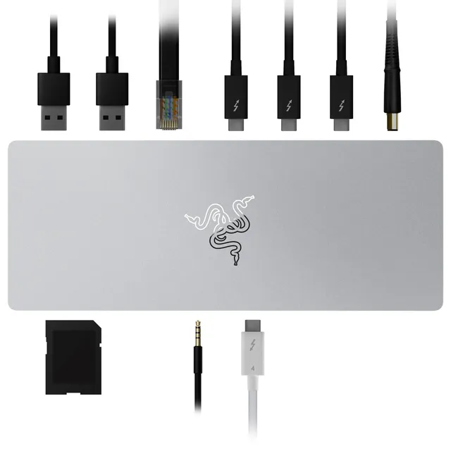 razer-station-d-accueil-thunderbolt-4-blanc-10-ports-double-4k-8k-mac-windows image 1