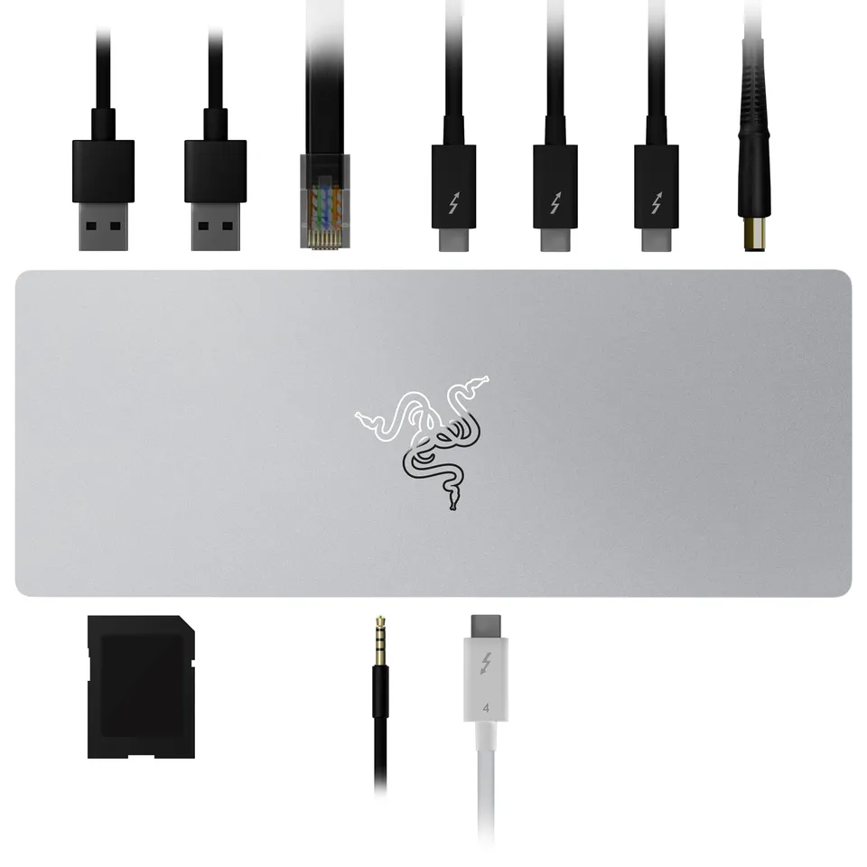 razer-station-d-accueil-thunderbolt-4-blanc-10-ports-double-4k-8k-mac-windows image 1