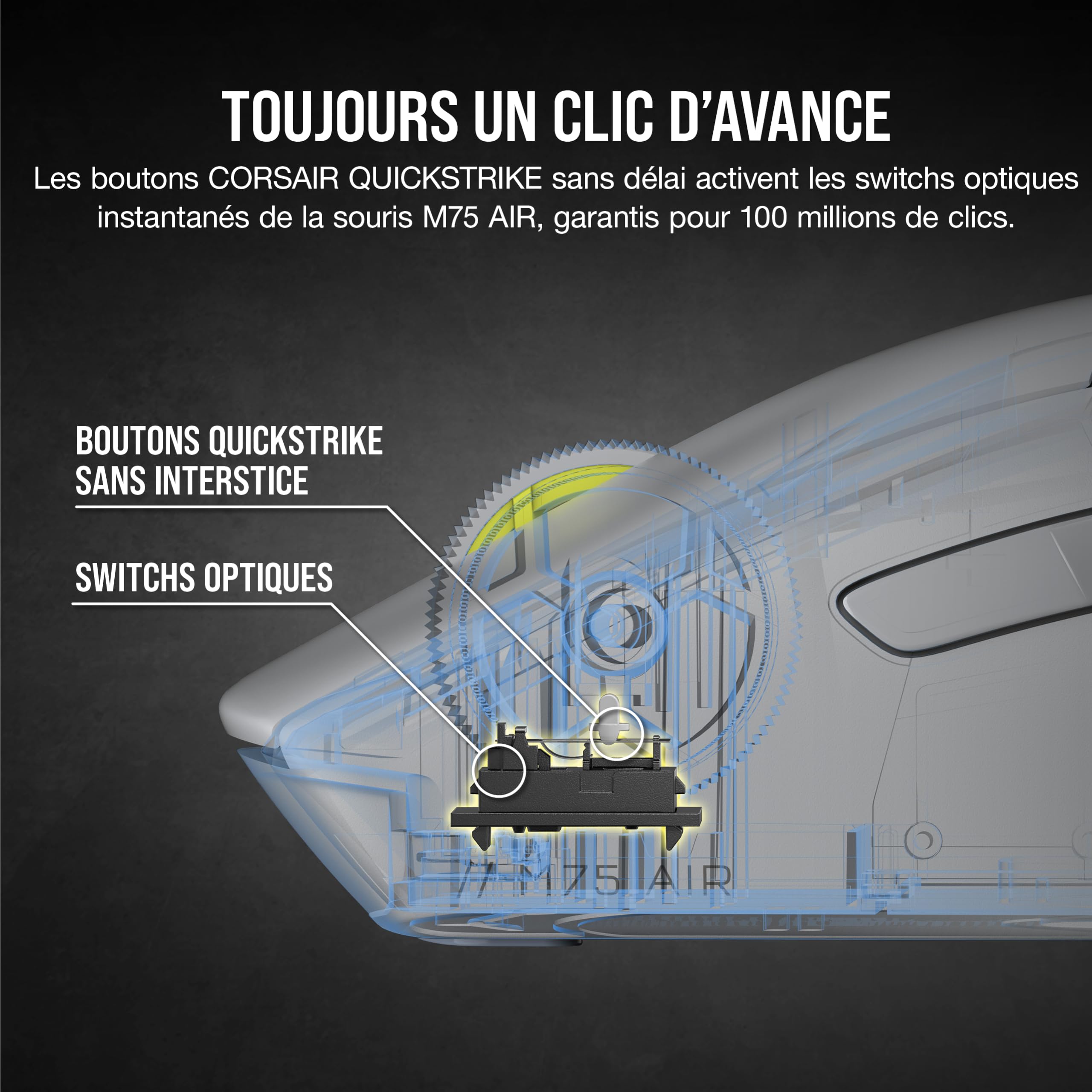 corsair-m75-air-wireless-souris-gaming-fps-ultra-l-g-re-26000-dpi-gris-clair image 5