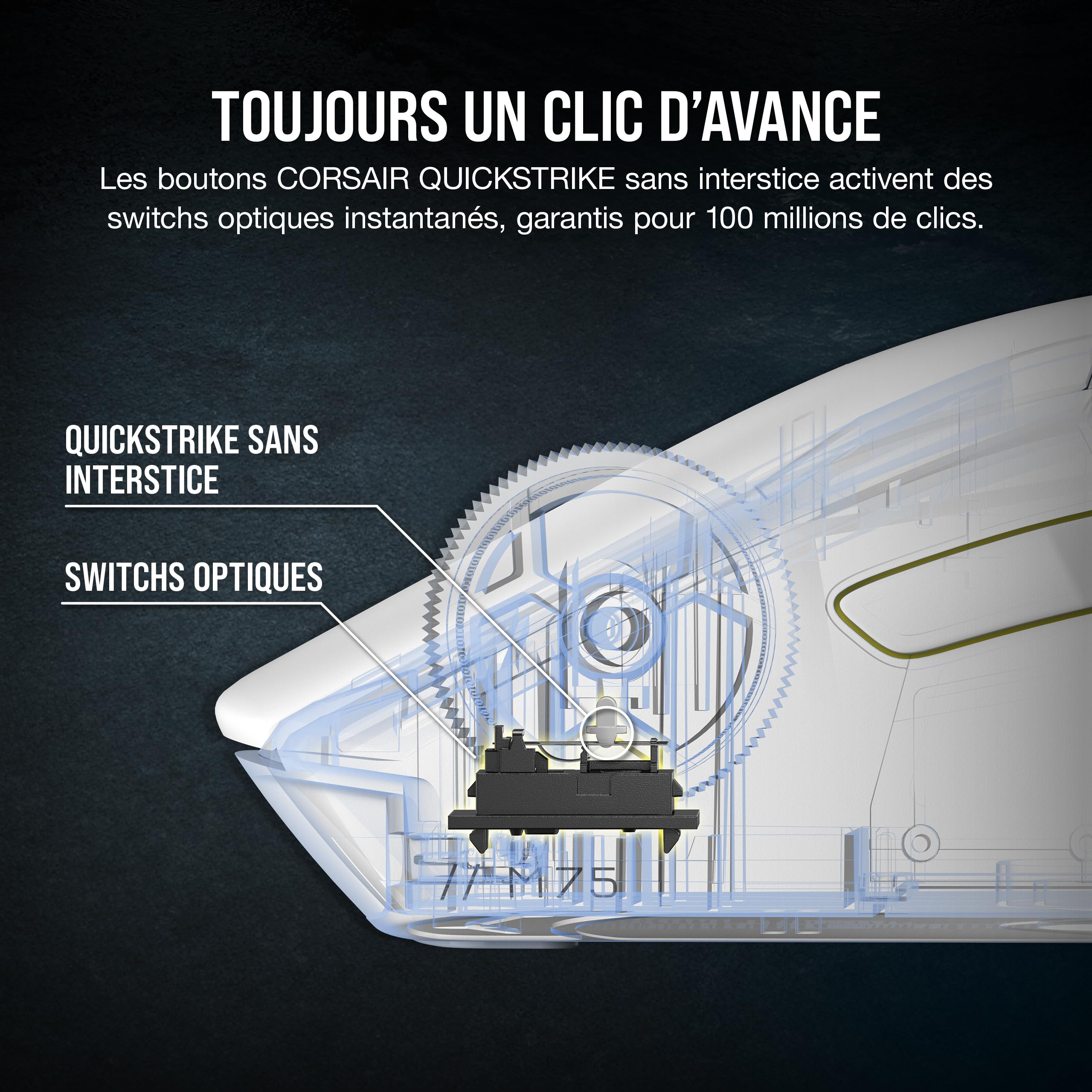 corsair-m75-wireless-rgb-souris-gaming-fps-blanc-26000-dpi-89g-ambidextre image 5