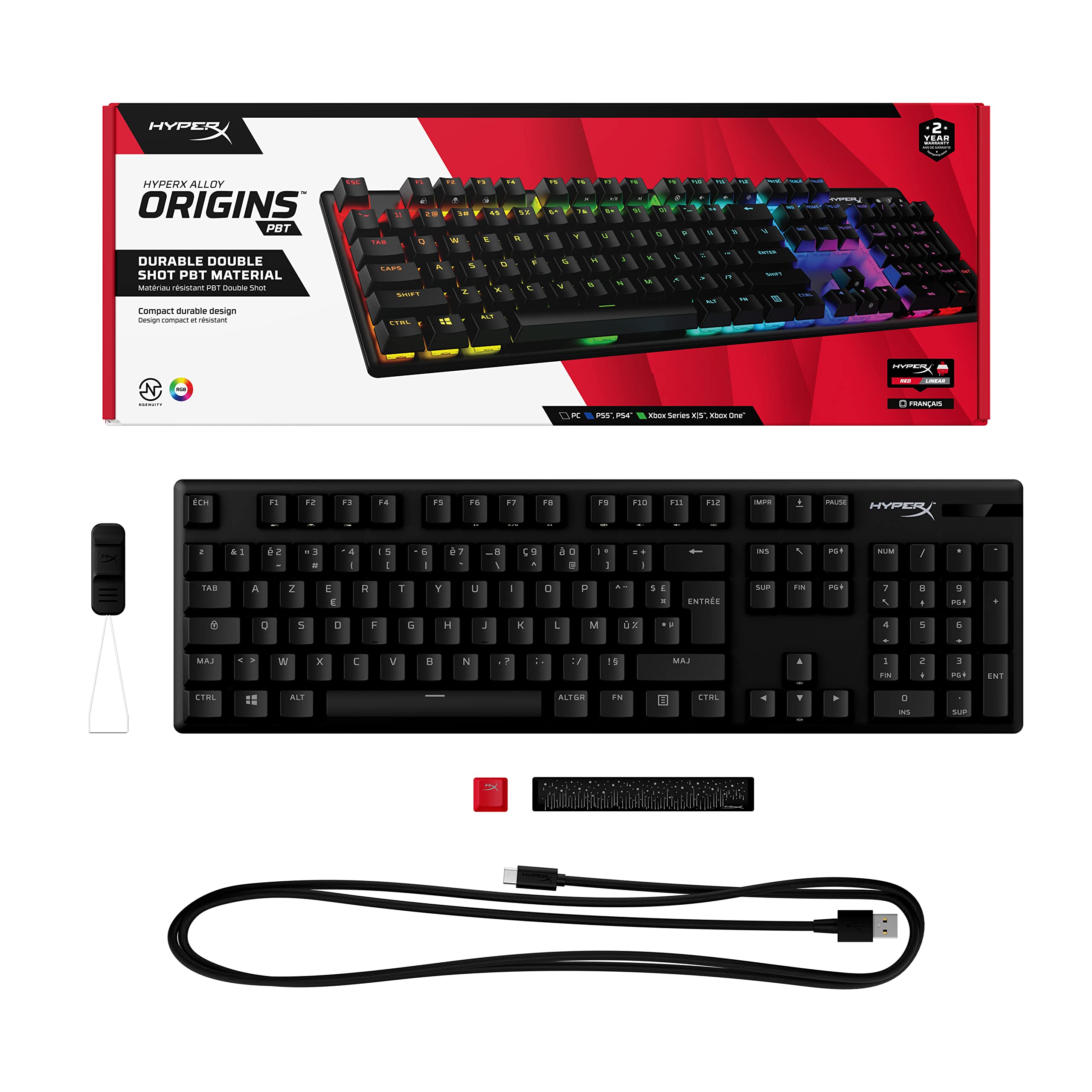 hyperx-alloy-origins-pbt-clavier-gaming-m-canique-rgb-compact-capuchons-pbt-ch-s image 7