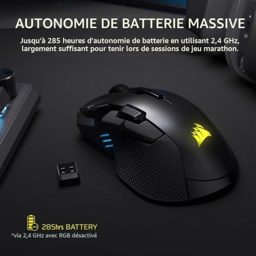corsair-ironclaw-wireless-se-2026-souris-gaming-ergonomique-26k-dpi image 5