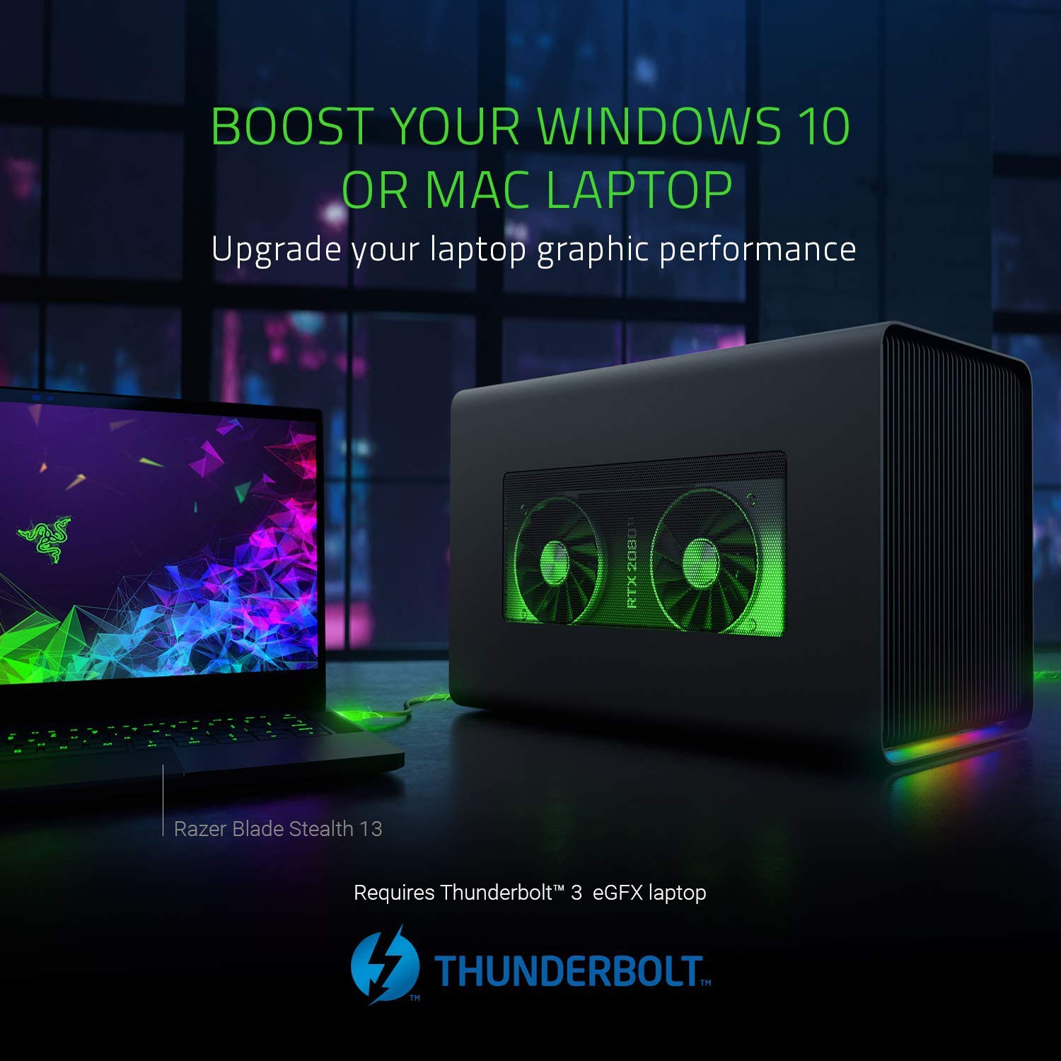 razer-core-x-chroma-bo-tier-egpu-externe-thunderbolt-3 image 4