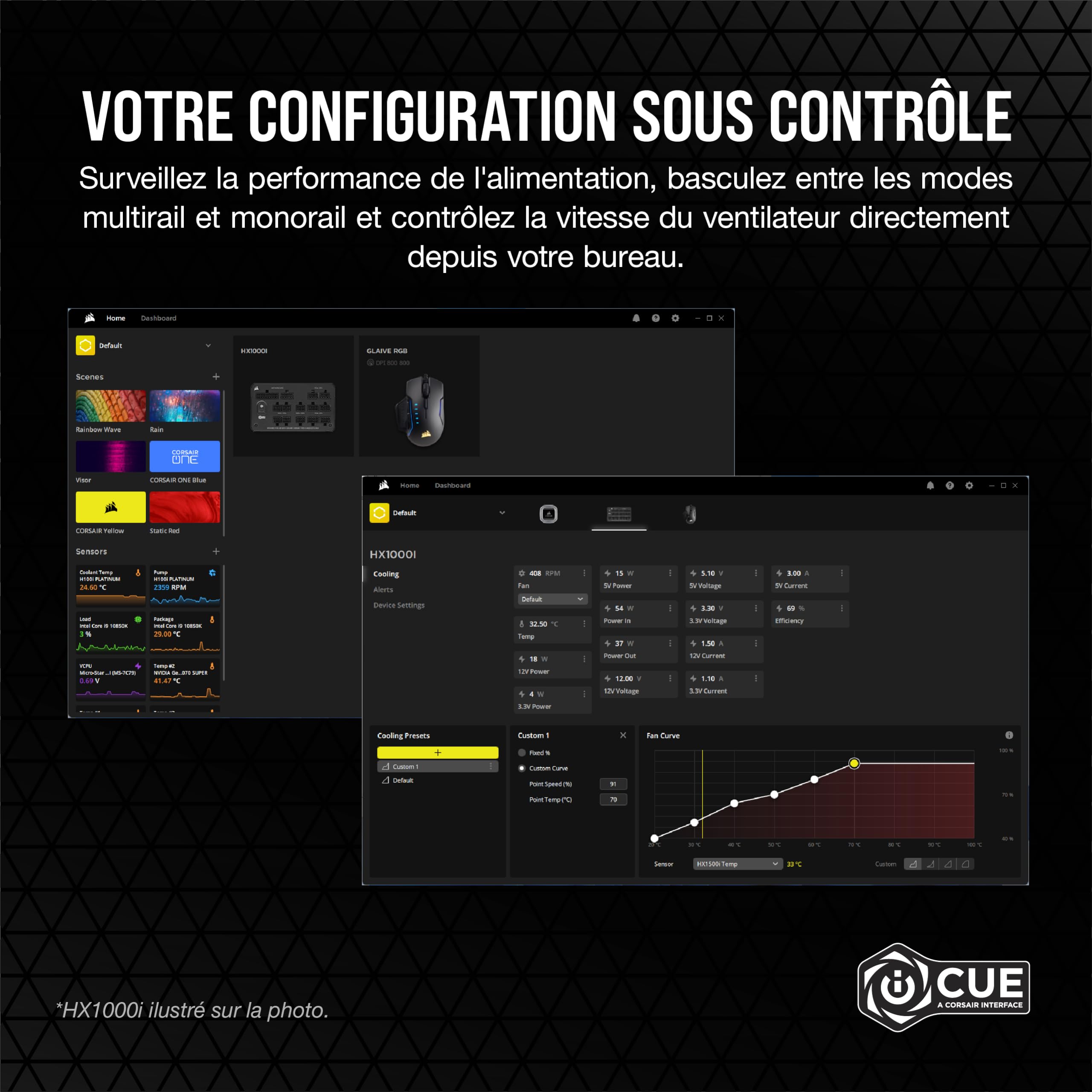 corsair-hx1200i-alimentation-pc-atx-1200w-80-plus-platinum-modulaire image 8