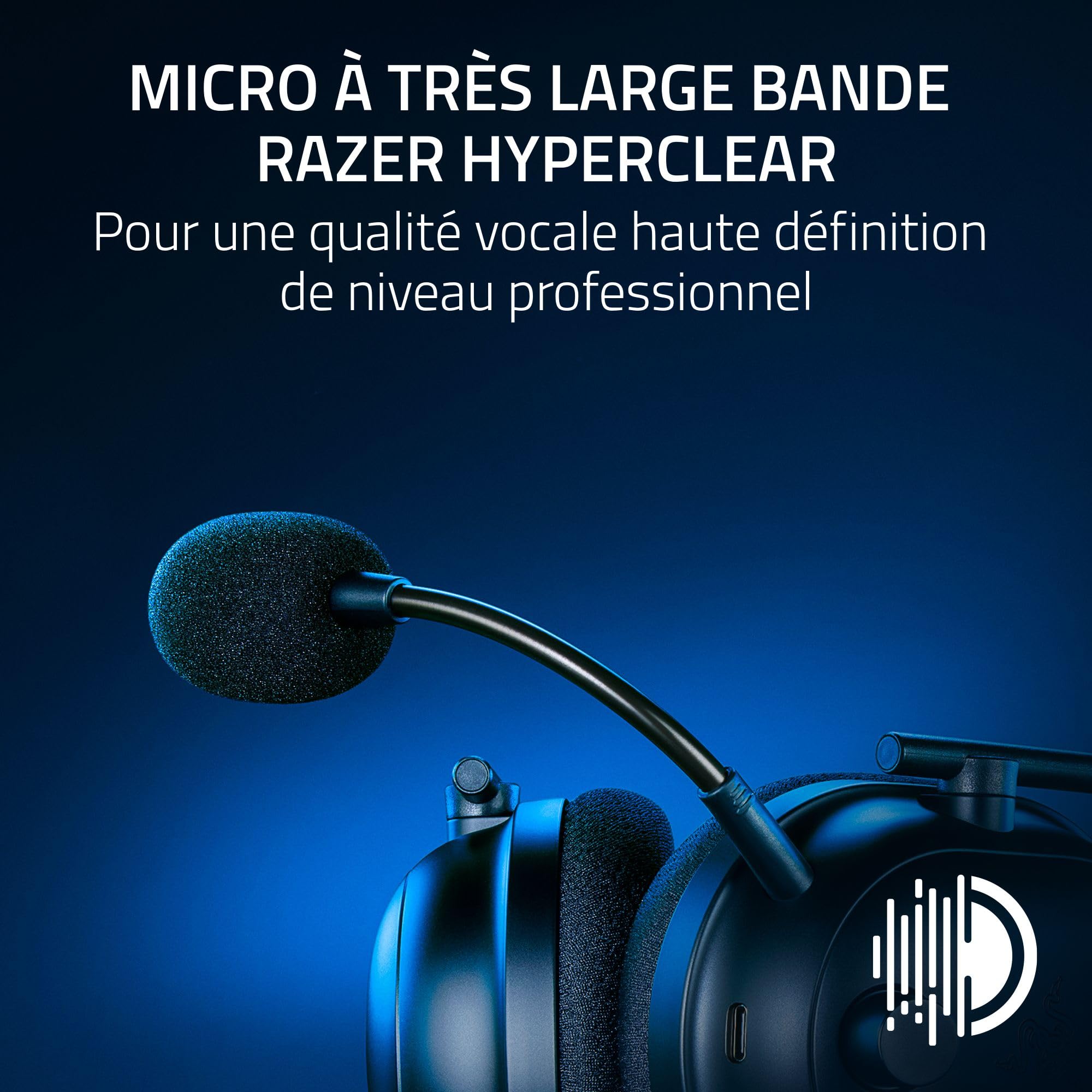 razer-blackshark-v2-pro-playstation-casque-e-sport-sans-fil-ps5-noir image 3