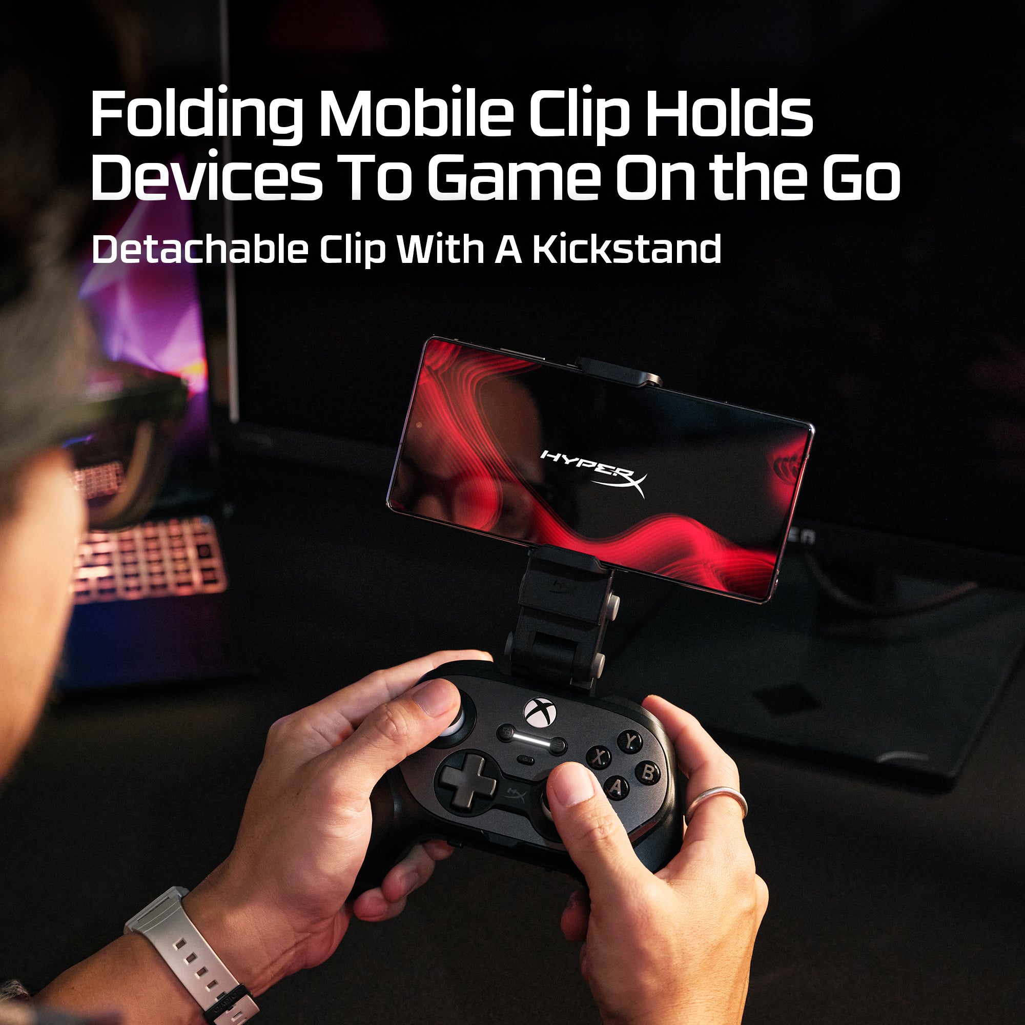 hyperx-clutch-talon-manette-gaming-sans-fil-xbox-hall-effect image 8