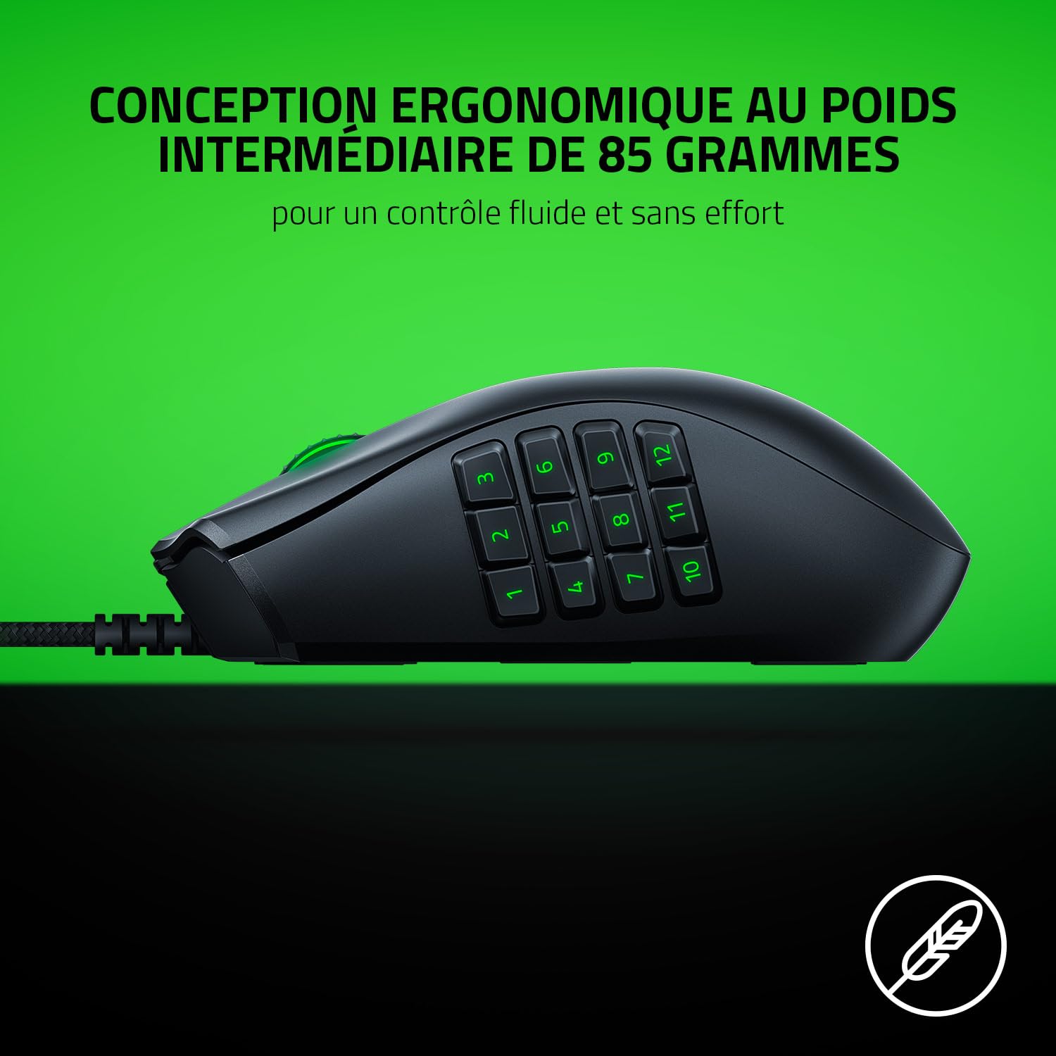 razer-naga-x-souris-gaming-filaire-16-boutons-programmables-noire image 3