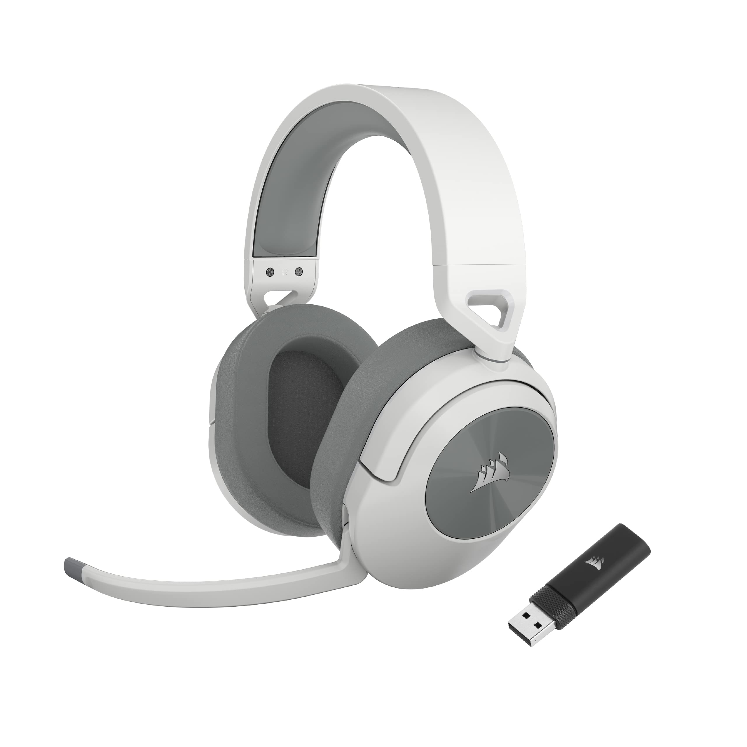 corsair-hs55-wireless-blanc-casque-gaming-7-1-sans-fil image 1