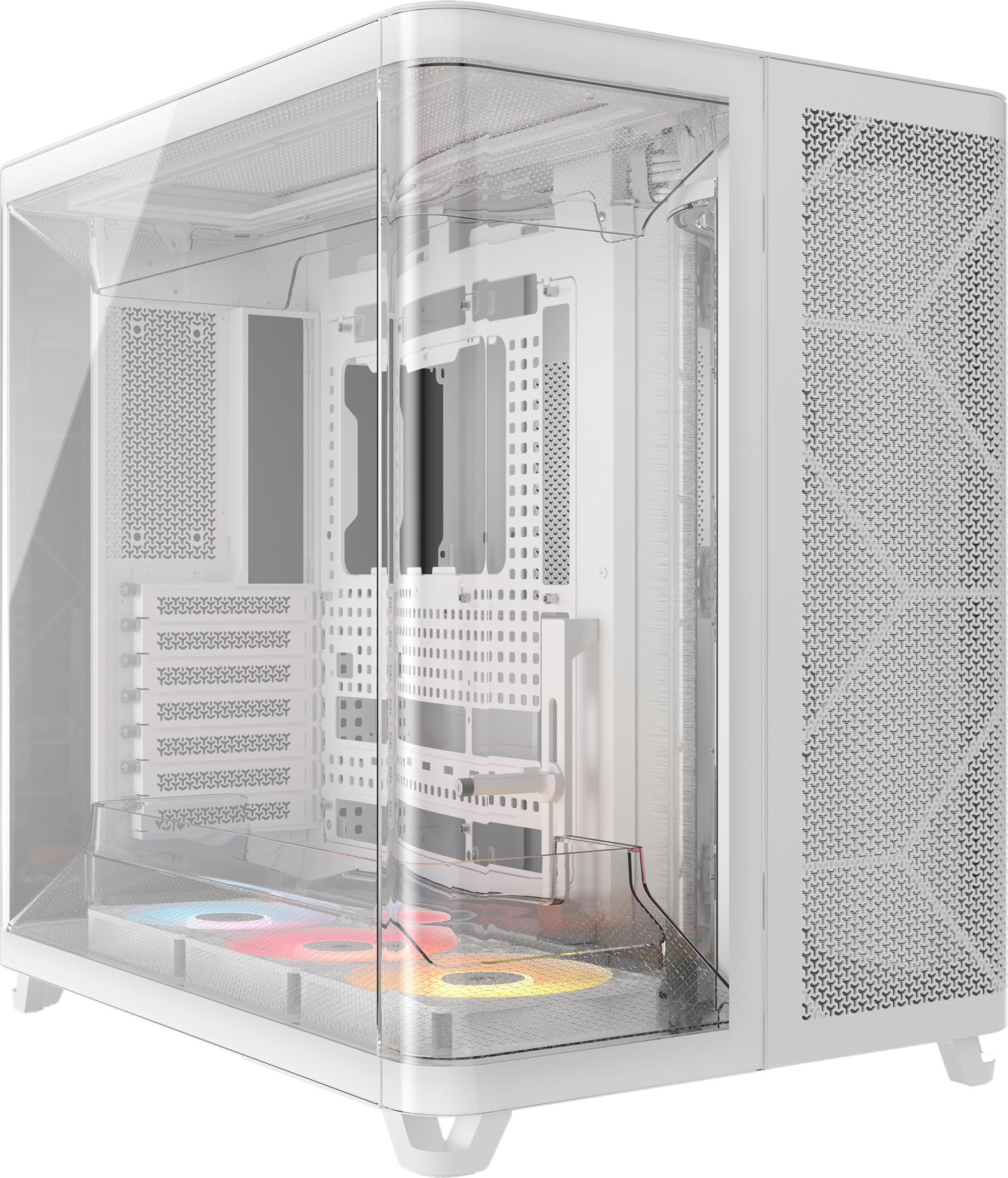 corsair-air-5400-rs-r-argb-bo-tier-pc-triple-chambre-moyen-tour-blanc image 1