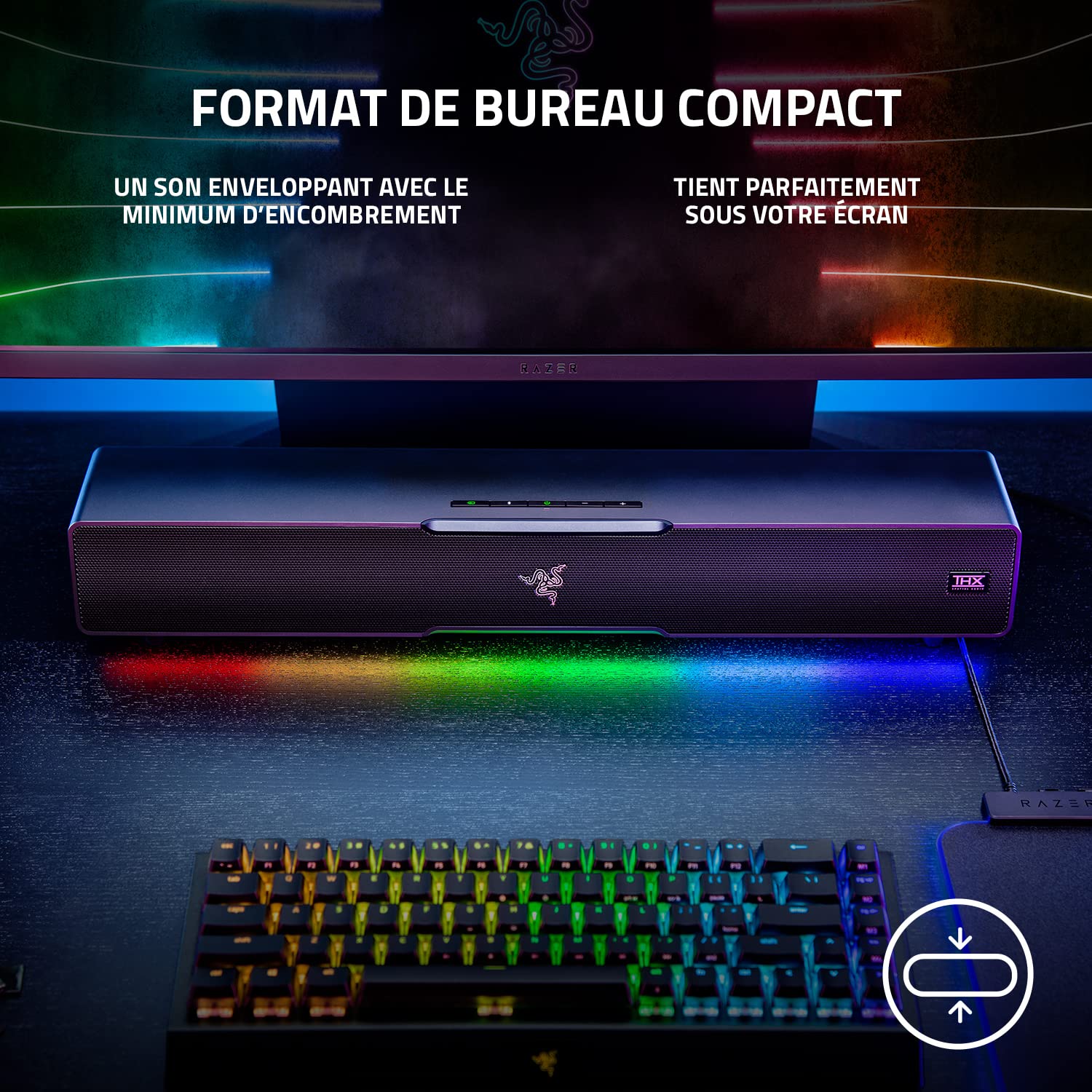 razer-leviathan-v2-barre-de-son-gaming-caisson-de-basses-noir image 4