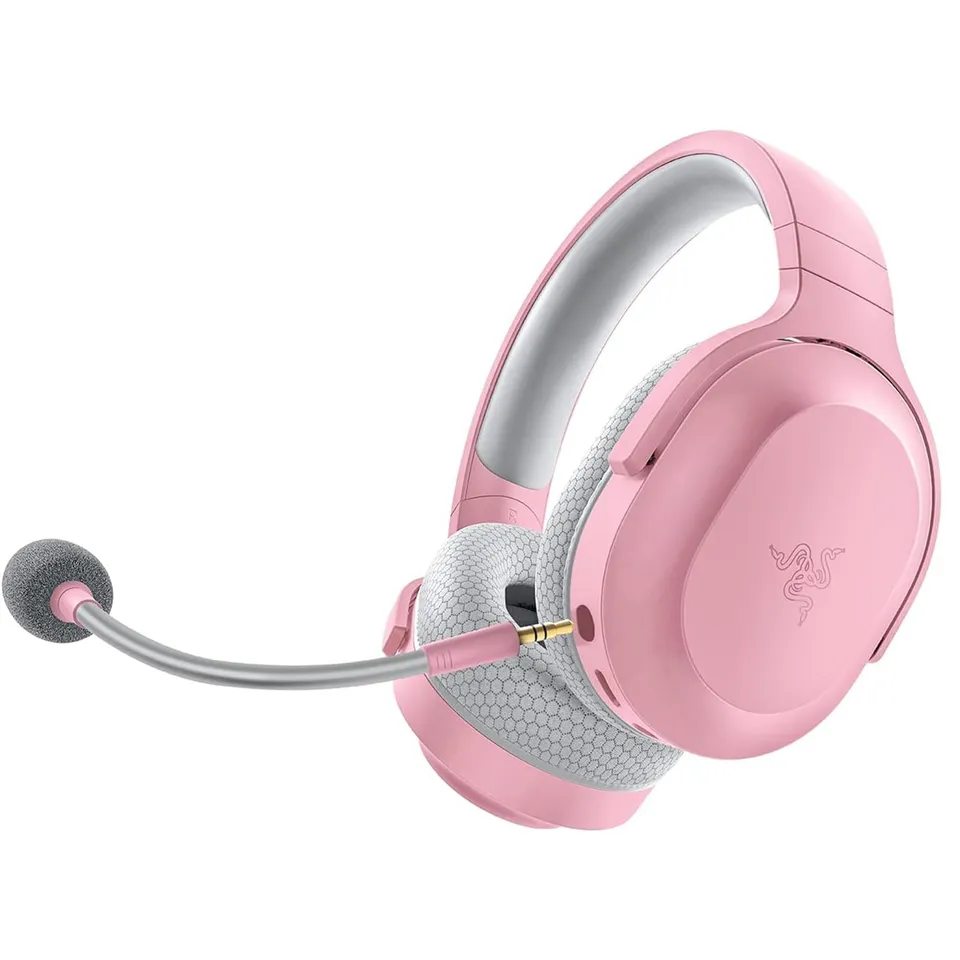 razer-barracuda-x-rose-quartz-casque-gaming-sans-fil-usb-c-250g-40mm-20h image 1