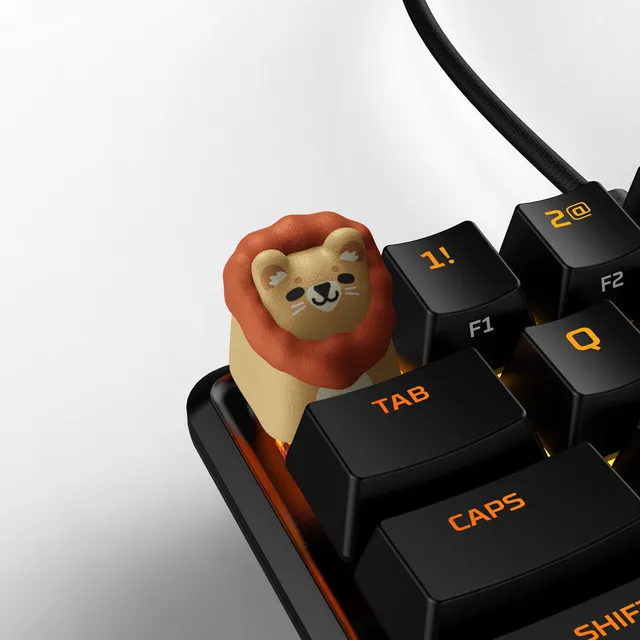 hyperx-hx3d-keycap-safari-lion-touche-3d-collection-safari image 1
