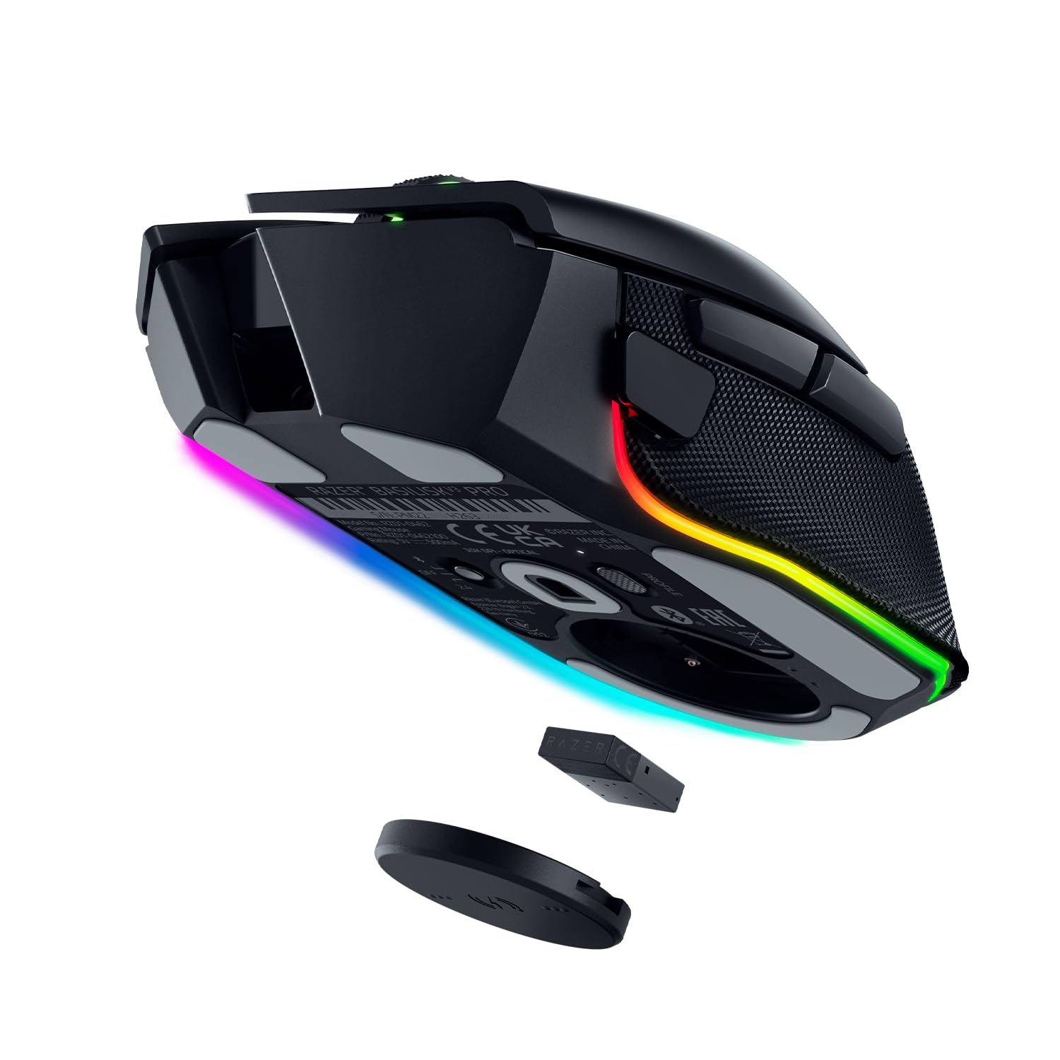 razer-mouse-dock-pro-charging-puck-station-recharge-sans-fil-noire image 7
