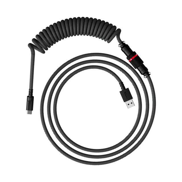 hyperx-c-ble-spiral-usb-c-pour-clavier image 1