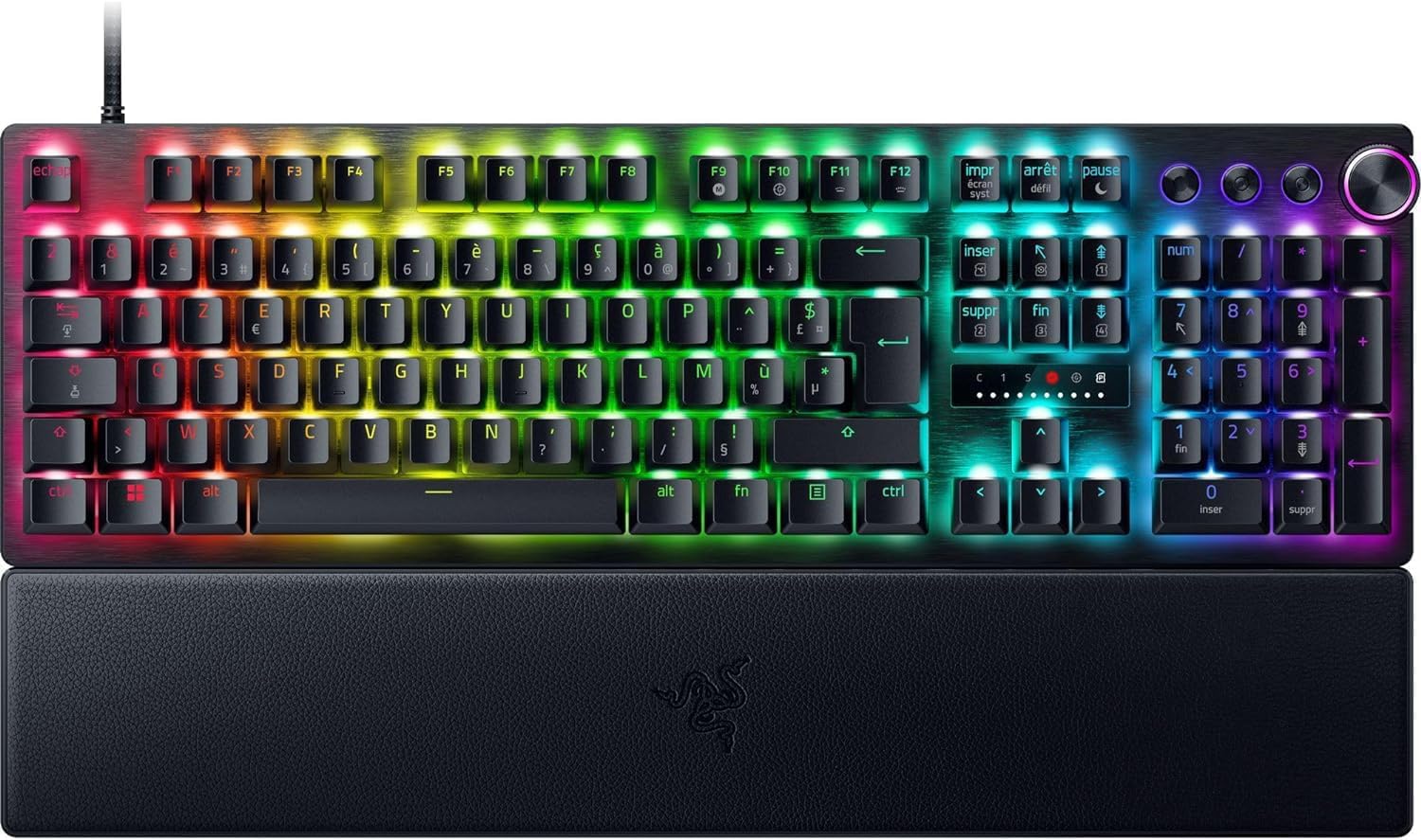 razer-huntsman-v3-pro-clavier-gamer-optique-analogique-azerty image 1
