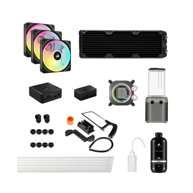 corsair-hydro-x-series-icue-link-xh405i-kit-watercooling-custom-xc7-elite-xd5-el image 1