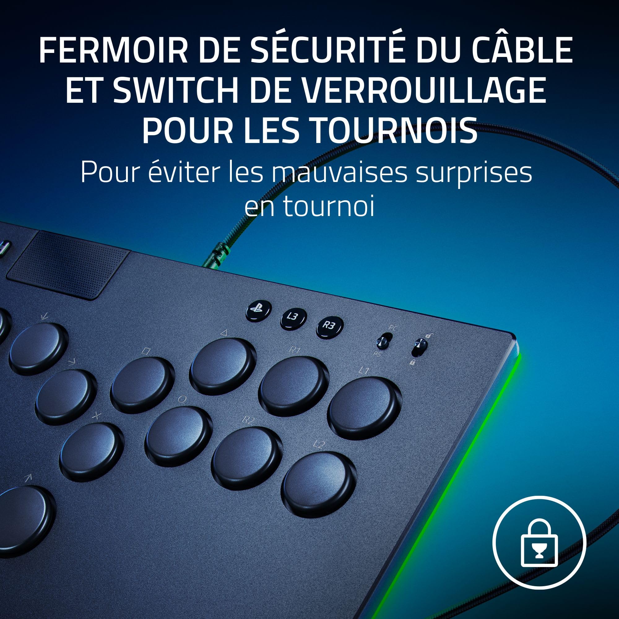 razer-kitsune-contr-leur-arcade-all-button-optique-ps5-pc-noir image 7