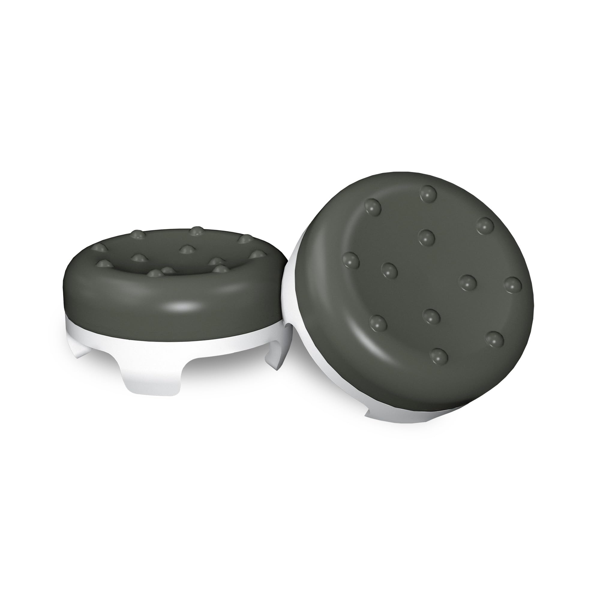 kontrolfreek-cqc-classic-grips-capuchons-joystick-low-rise-ps5-ps4-gris-blanc image 2