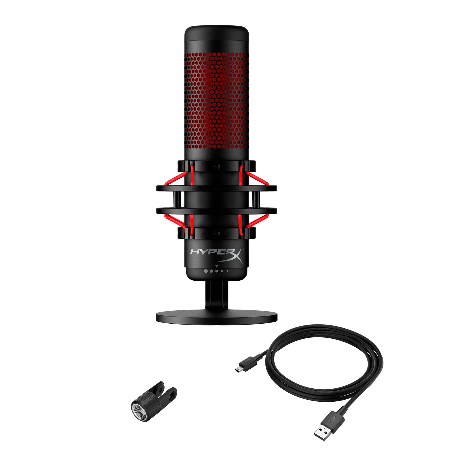 hyperx-quadcast-microphone-usb-gaming-noir-rouge image 7