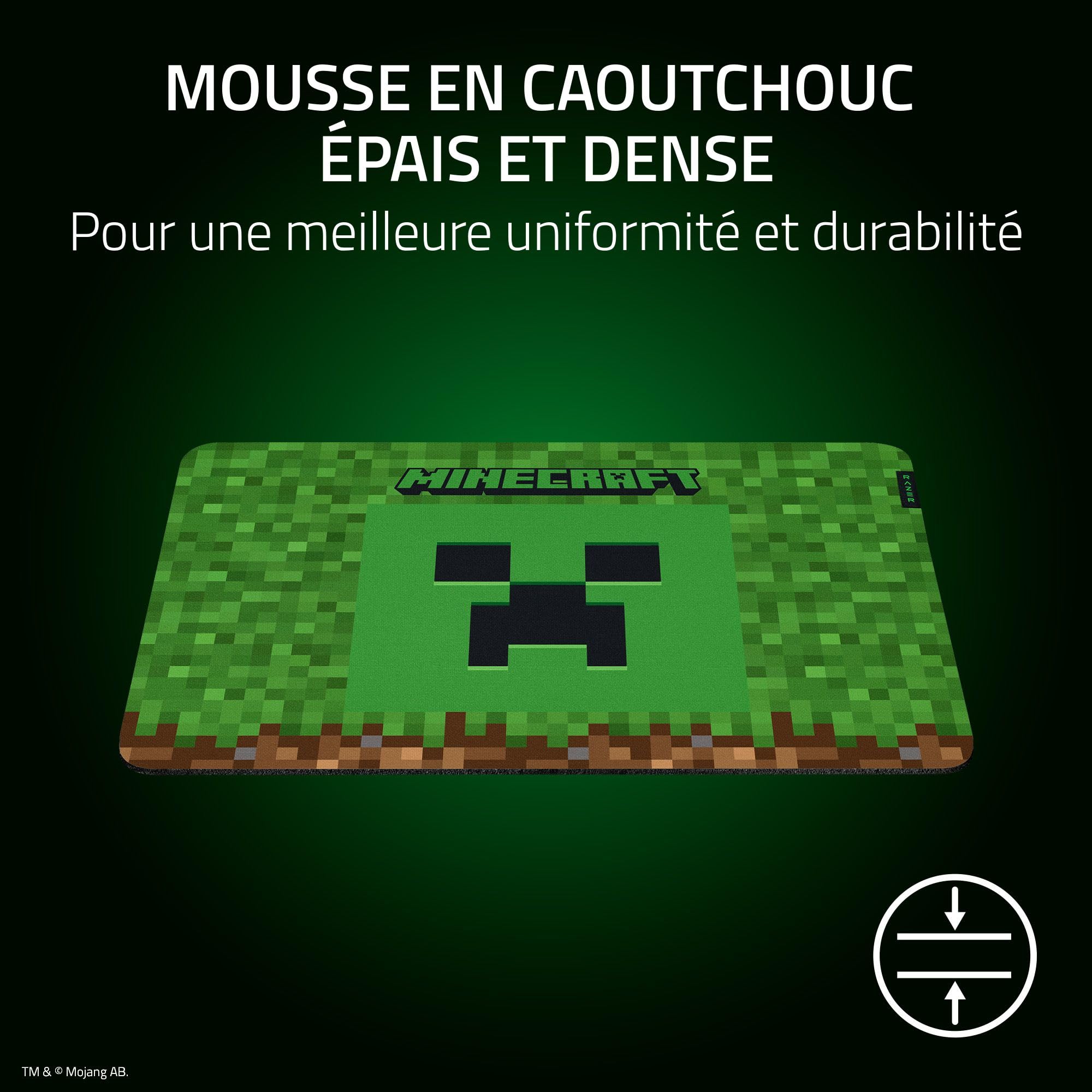 razer-gigantus-v2-minecraft-edition-tapis-de-souris-gaming-moyen-360-x-275-x-3-m image 4