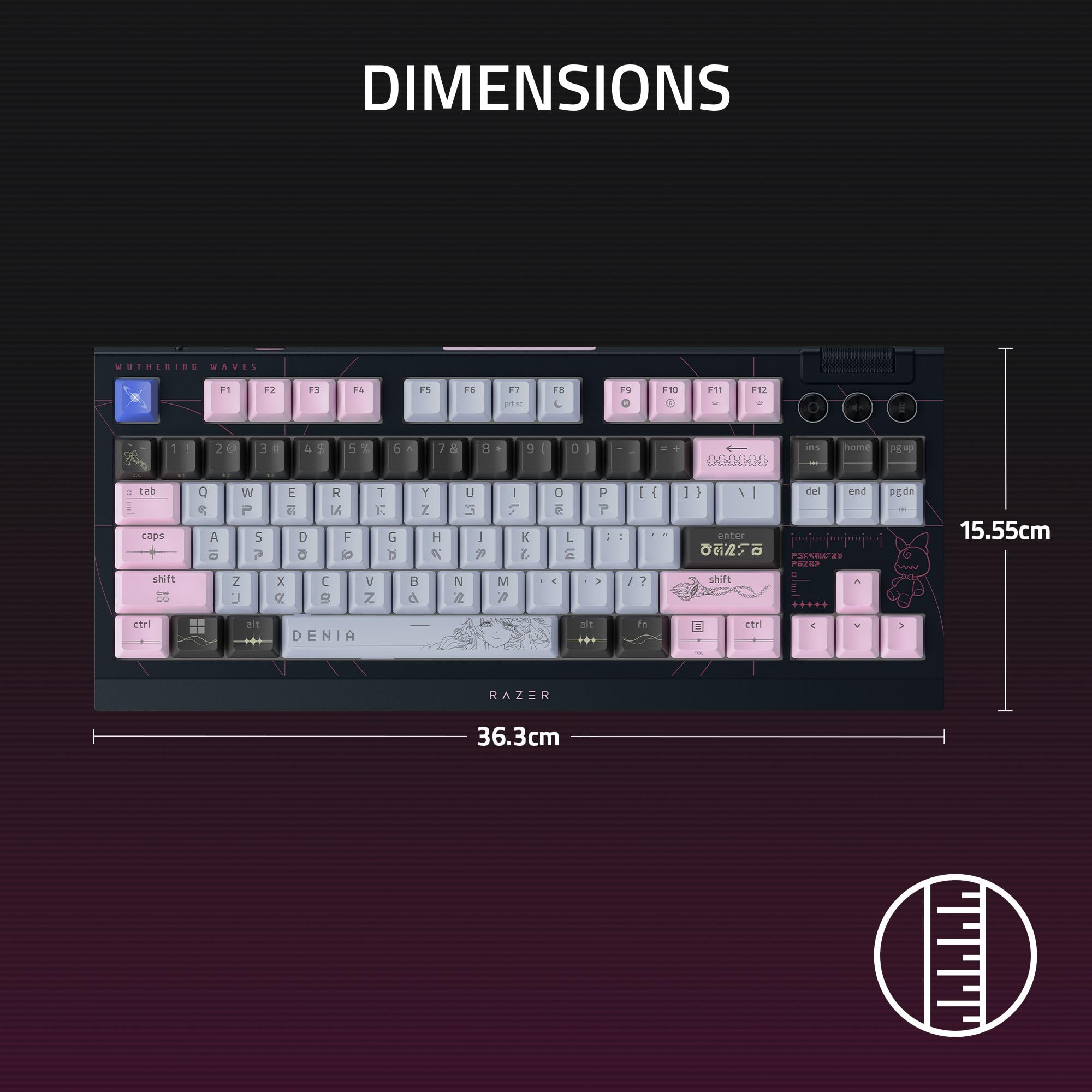 razer-blackwidow-v4-tenkeyless-hyperspeed-wuthering-waves-clavier-gaming-sans-fi image 8
