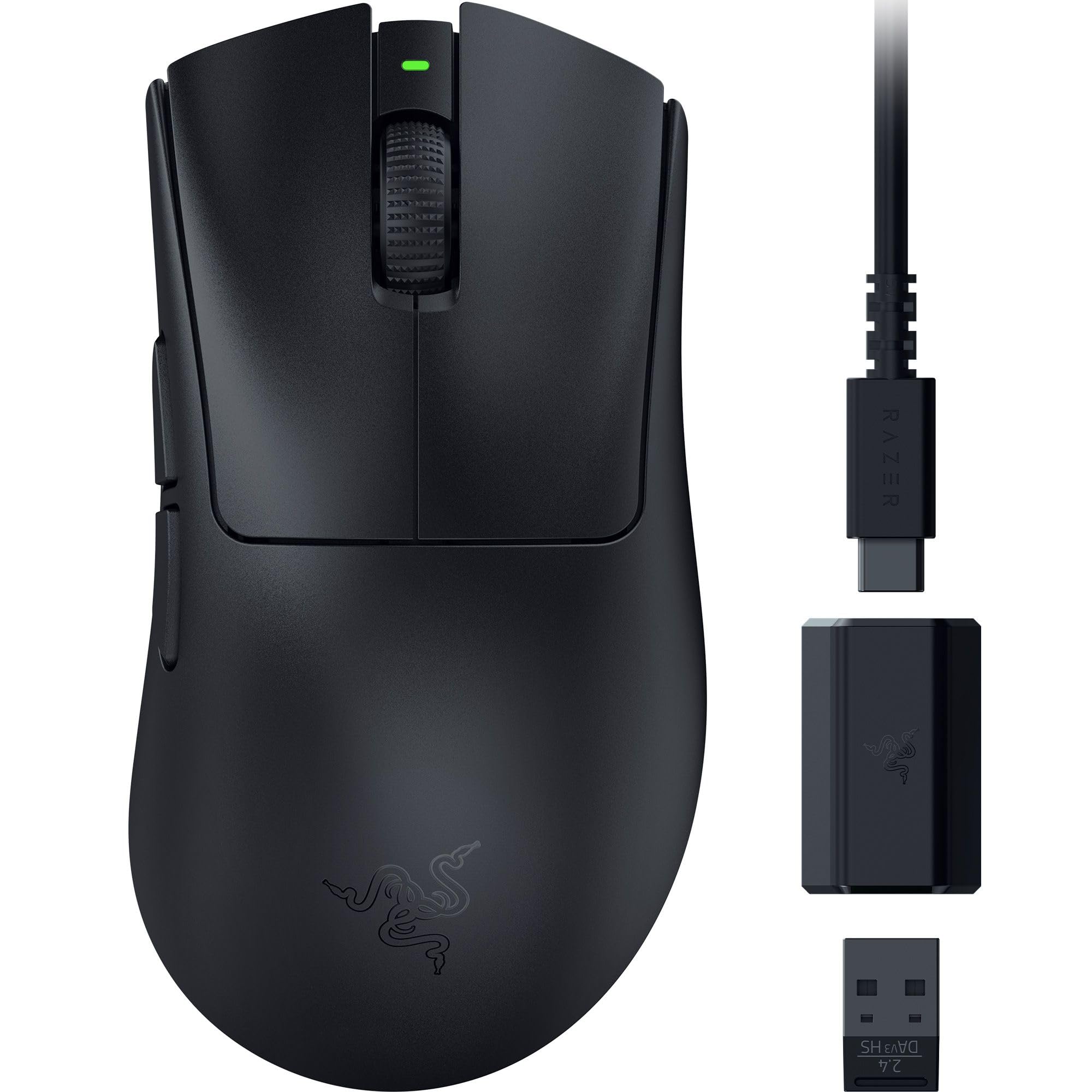 razer-deathadder-v3-hyperspeed-souris-gaming-sans-fil-55g-26k-dpi-noir image 1