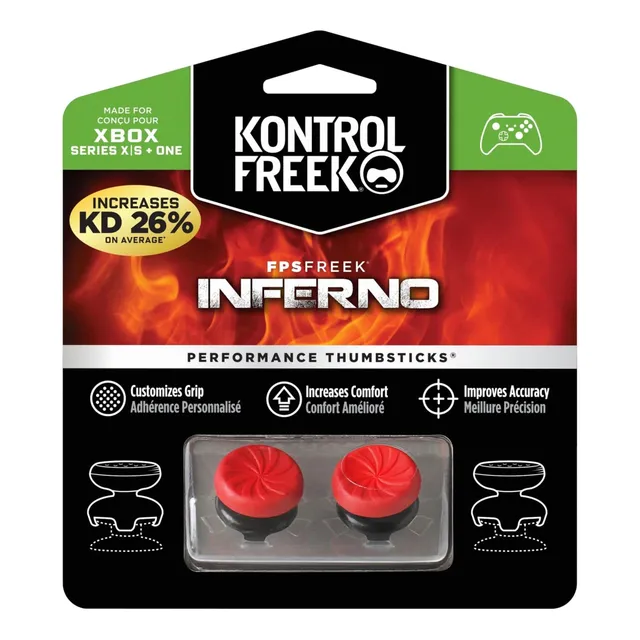 kontrolfreek-fps-freek-inferno-grips-pour-manette-xbox-2-rehausseurs-de-joystick image 1
