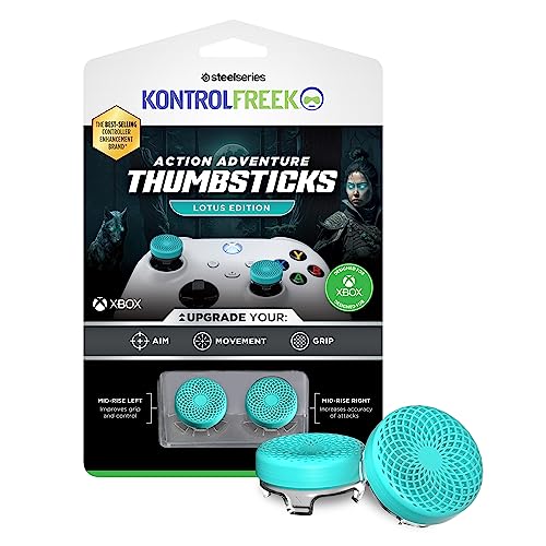 kontrolfreek-lotus-grips-manette-xbox-2-rehausseurs-mid-rise-6-1-mm-turquoise image 8