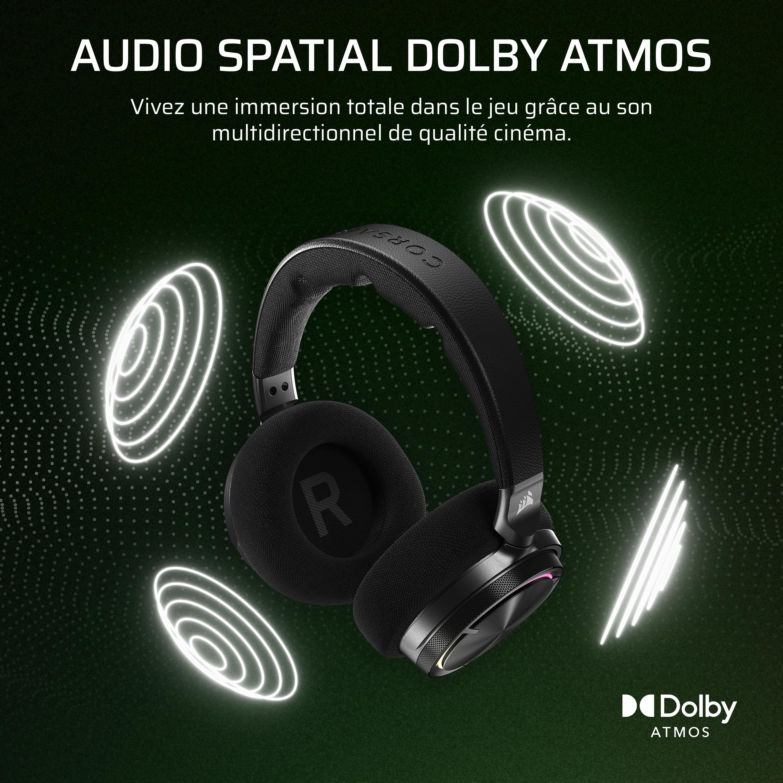 corsair-virtuoso-max-sans-fil-pour-xbox-casque-gaming-carbone-dolby-atmos image 4