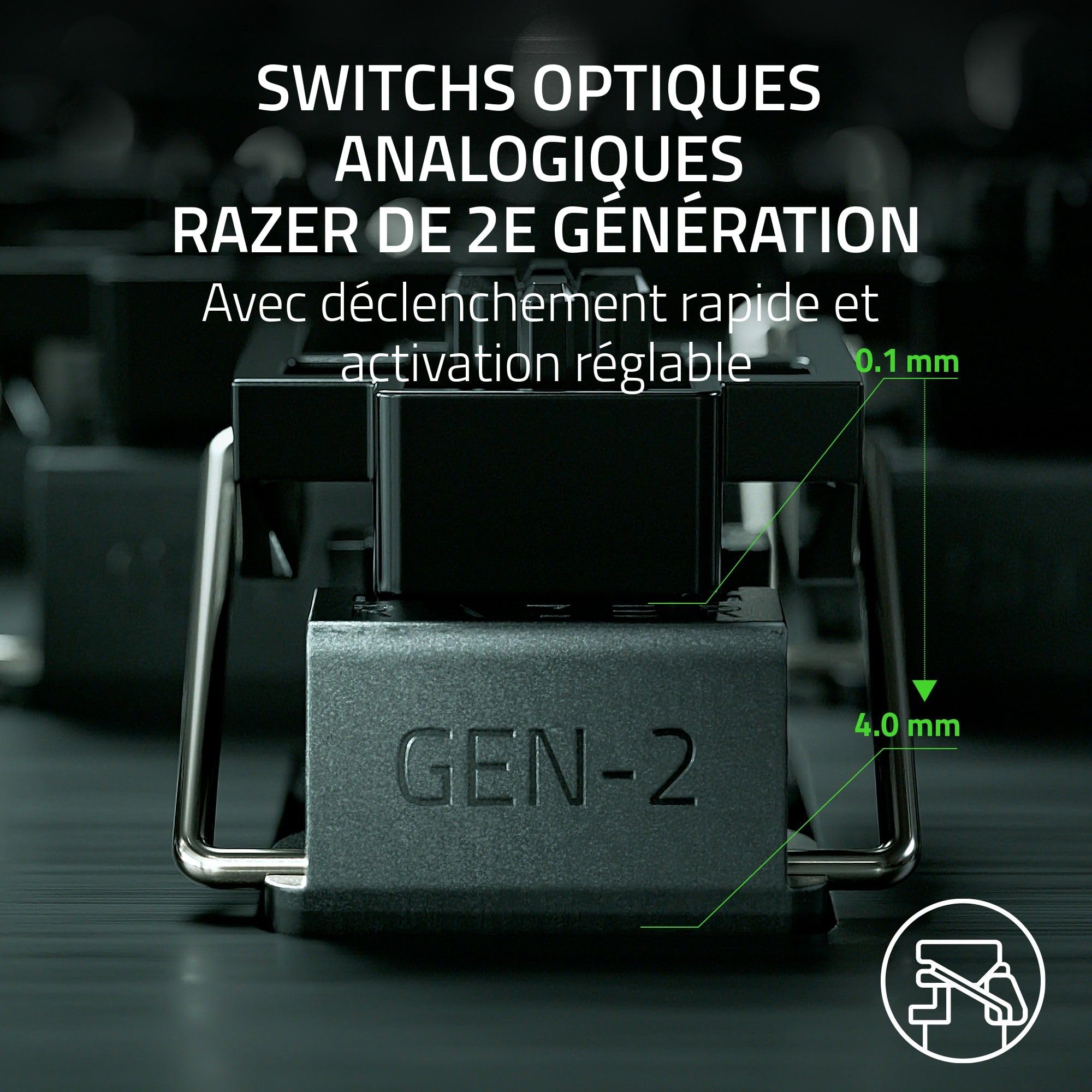 razer-huntsman-v3-pro-clavier-gamer-optique-analogique-azerty image 3