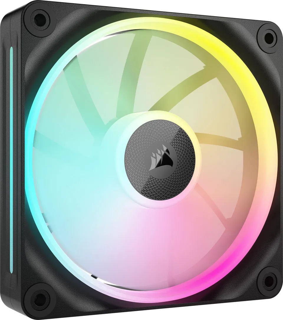 corsair-icue-link-lx120-rgb-120mm-pwm-noir-ventilateur-unit image 1