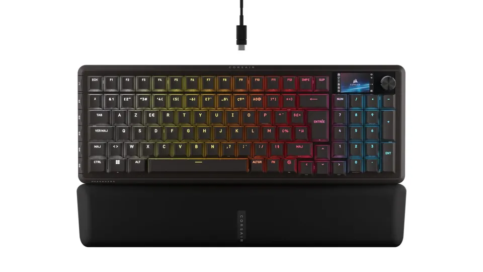 corsair-vanguard-96-clavier-gaming-m-canique-96-8000hz-noir image 1