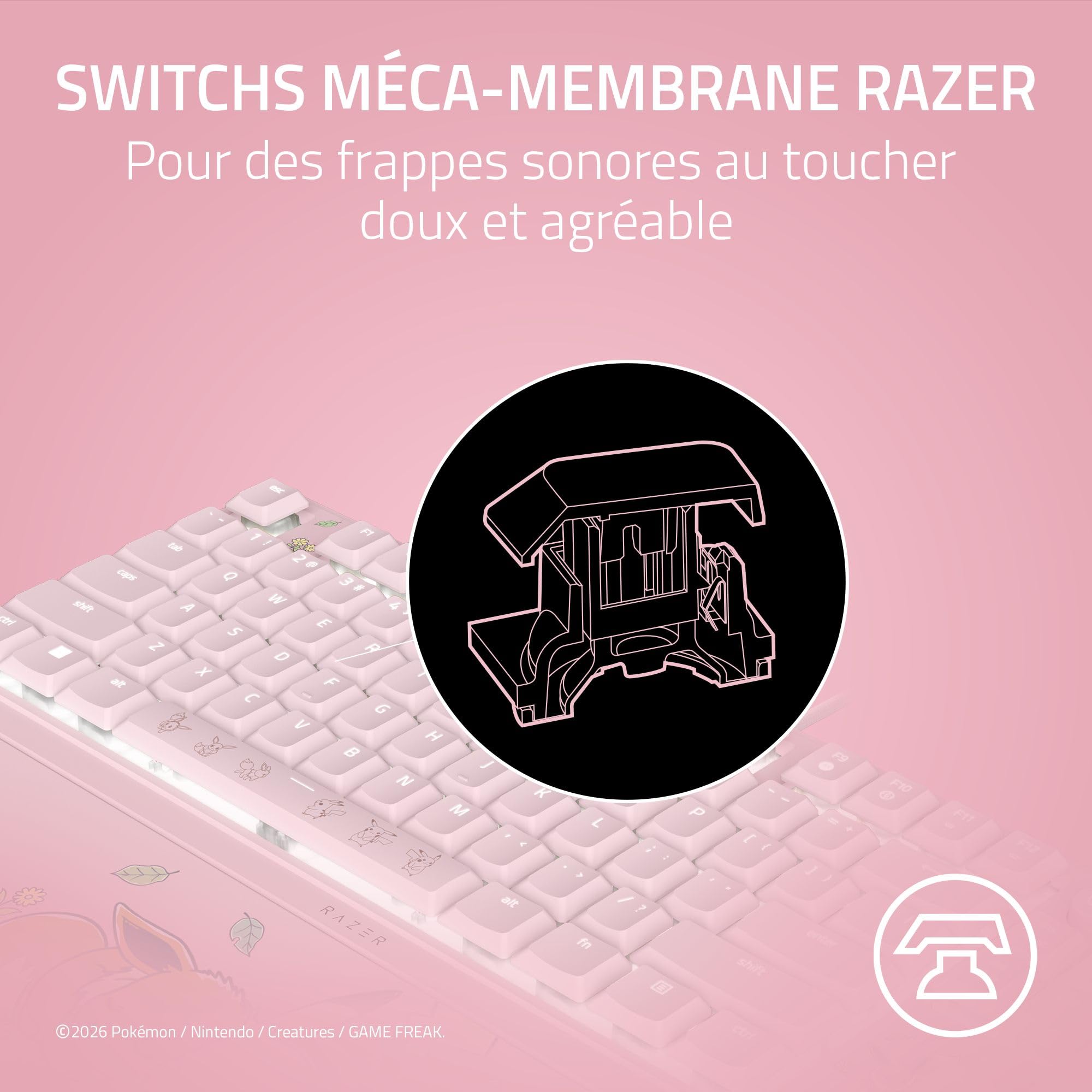 razer-ornata-v3-tenkeyless-pikachu-voli-dition-pok-mon-clavier-gaming-compact-m- image 3