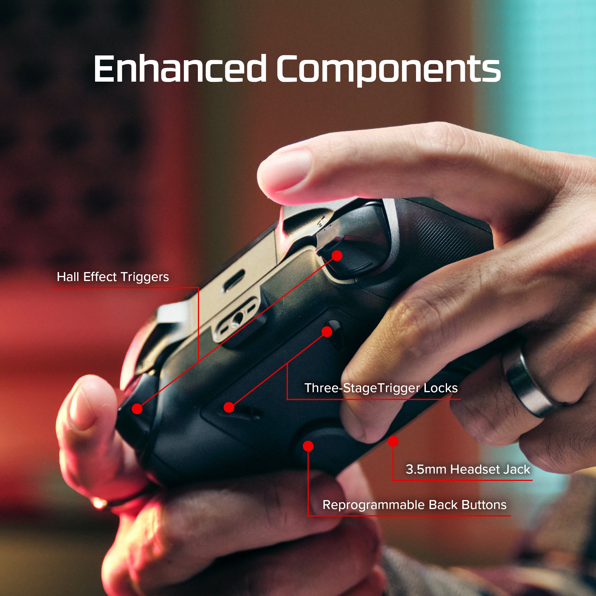 hyperx-clutch-talon-manette-gaming-sans-fil-xbox-hall-effect image 3