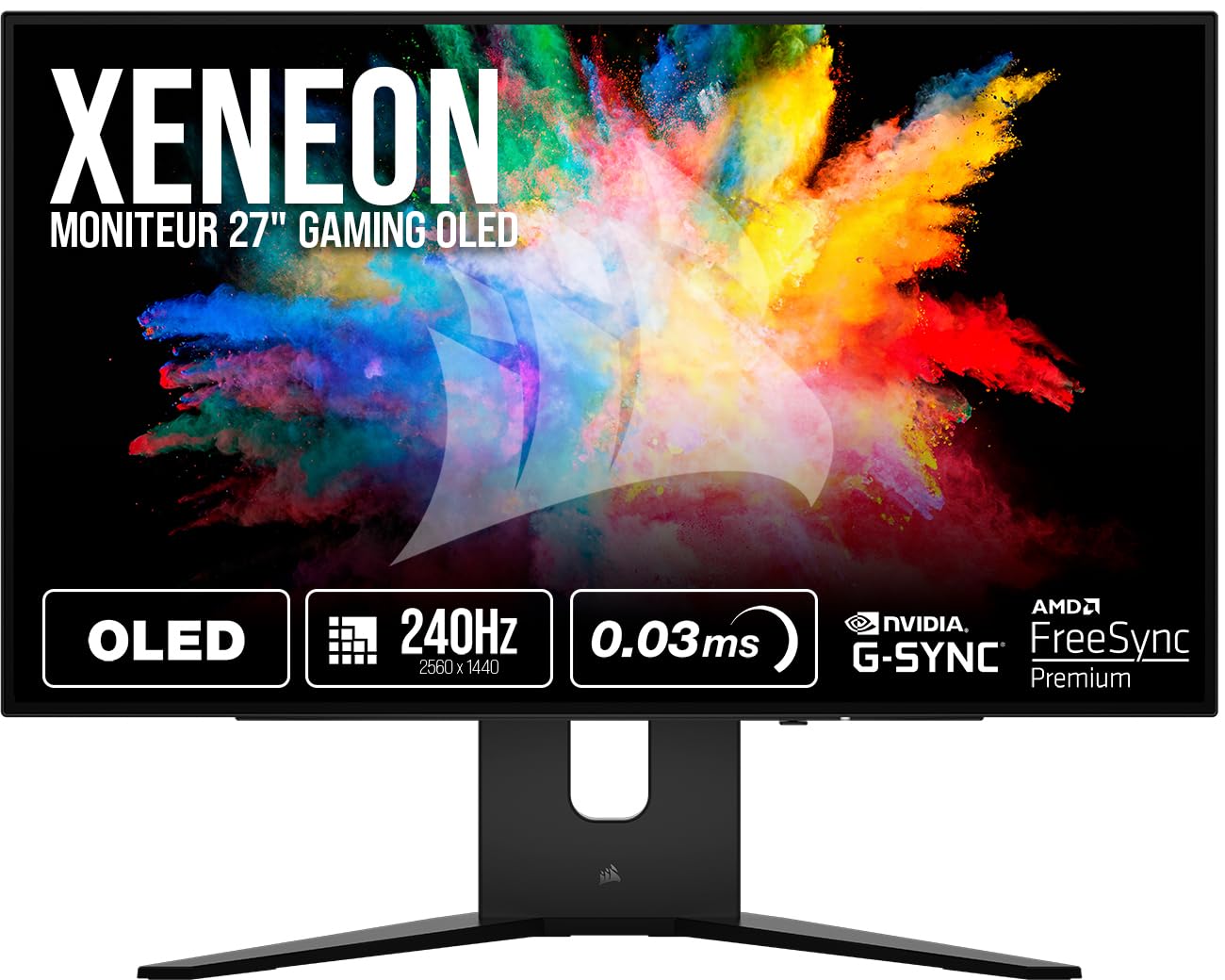 corsair-xeneon-27qhd240-moniteur-gaming-oled-27-qhd-240hz-0-03ms-noir image 1