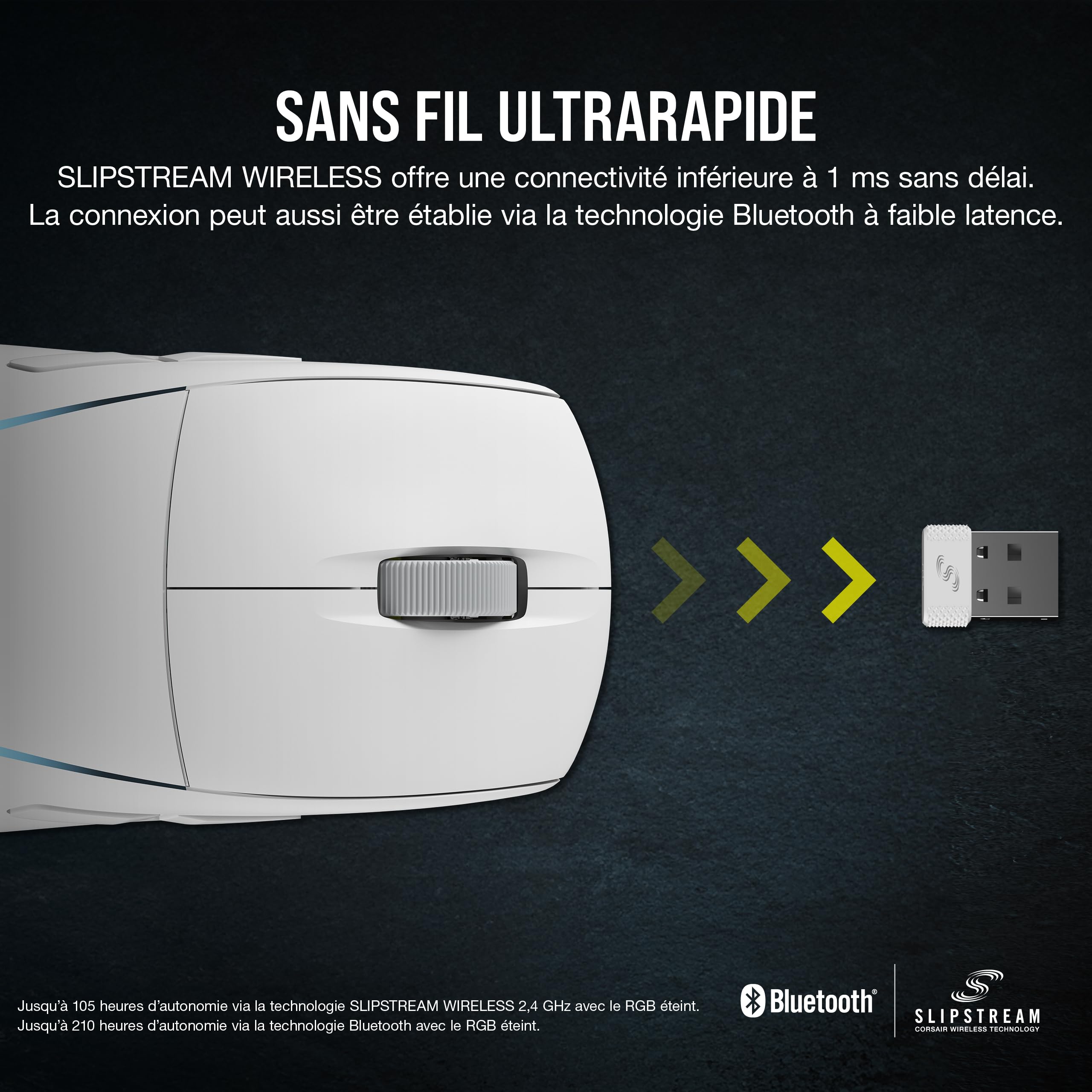 corsair-m75-wireless-rgb-souris-gaming-fps-blanc-26000-dpi-89g-ambidextre image 7