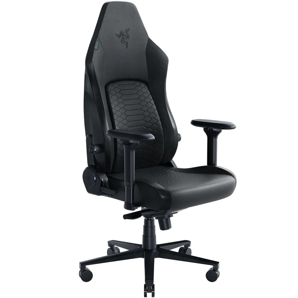 razer-iskur-v2-chaise-gaming-ergonomique-soutien-lombaire-epu-noir image 1