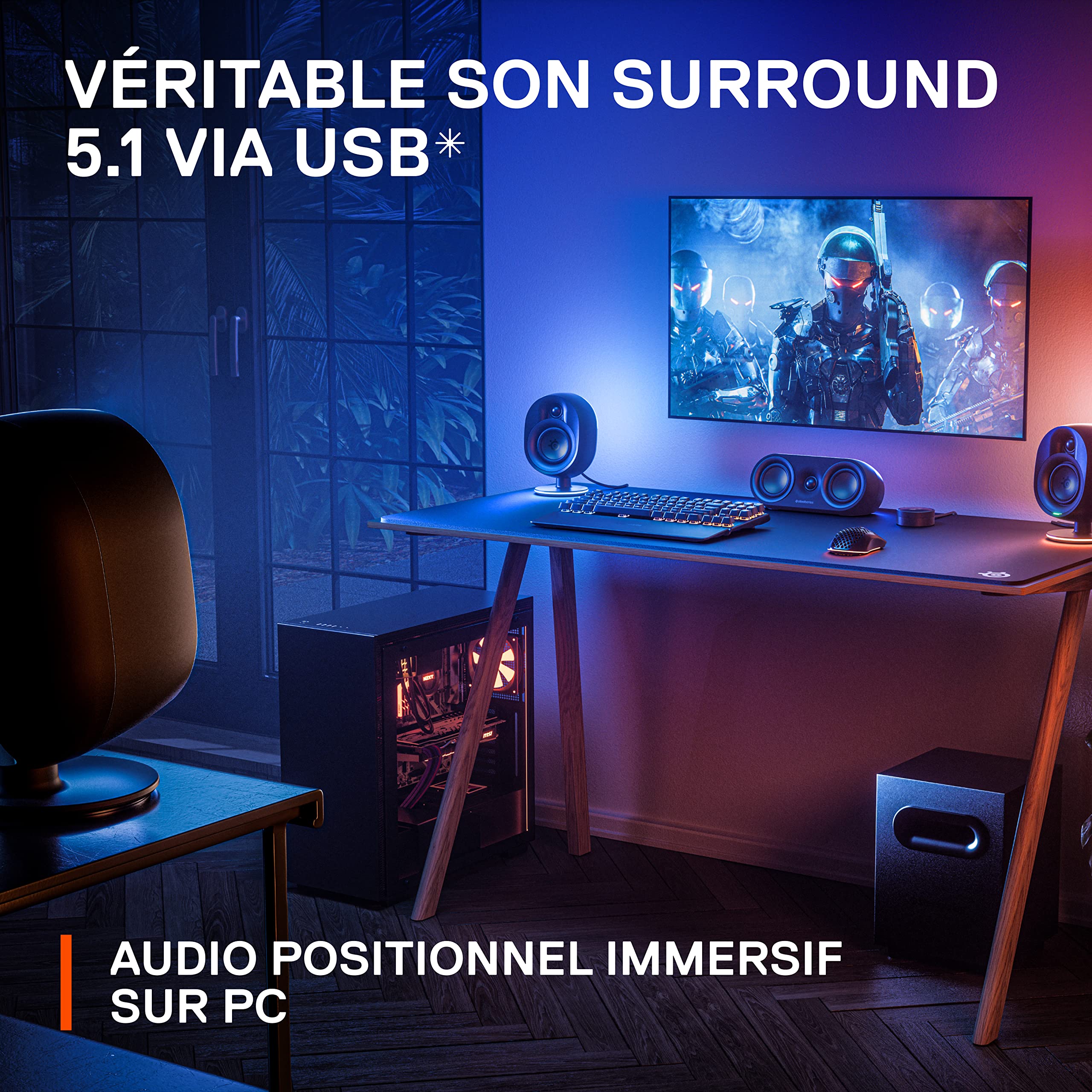 steelseries-arena-9-syst-me-enceintes-gaming-5-1-usb-bluetooth image 3