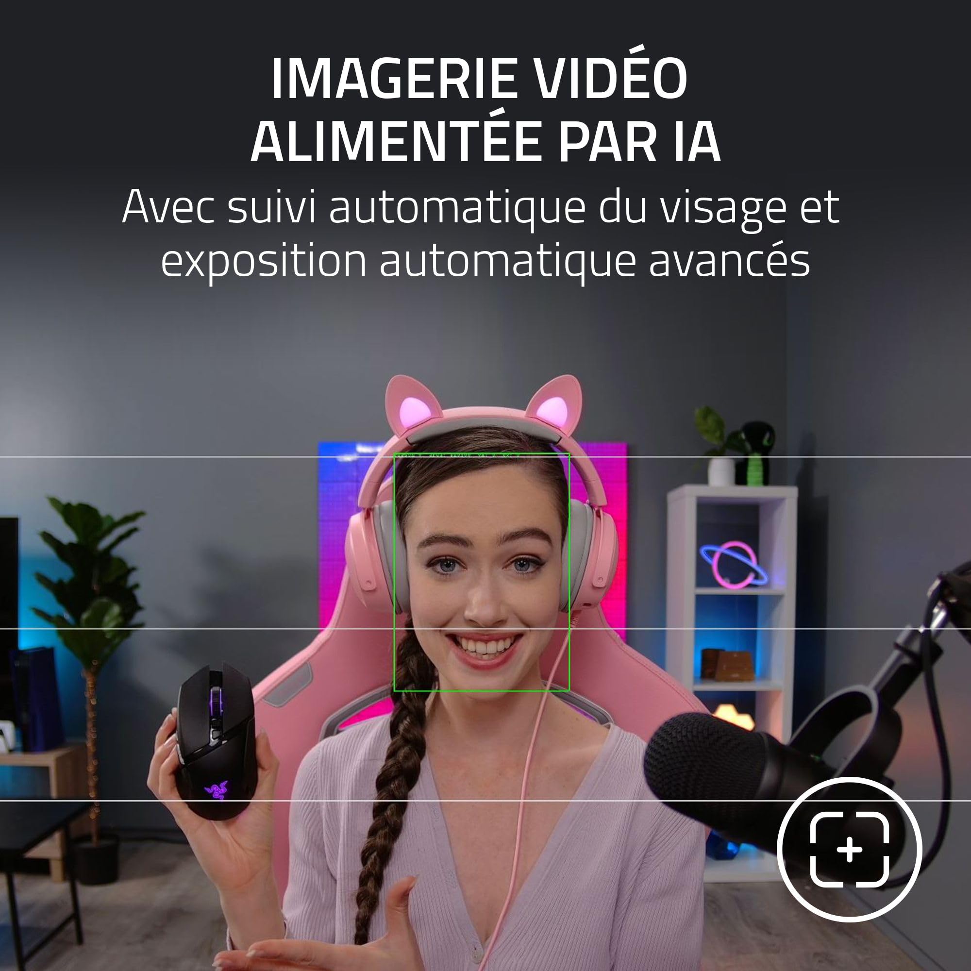 razer-kiyo-pro-ultra-webcam-4k-streaming-sony-starvis-2-autofocus-ai-noir image 5