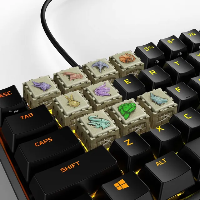 hyperx-hx3d-x-guild-wars-2-keycap-set-mount-bundle image 1