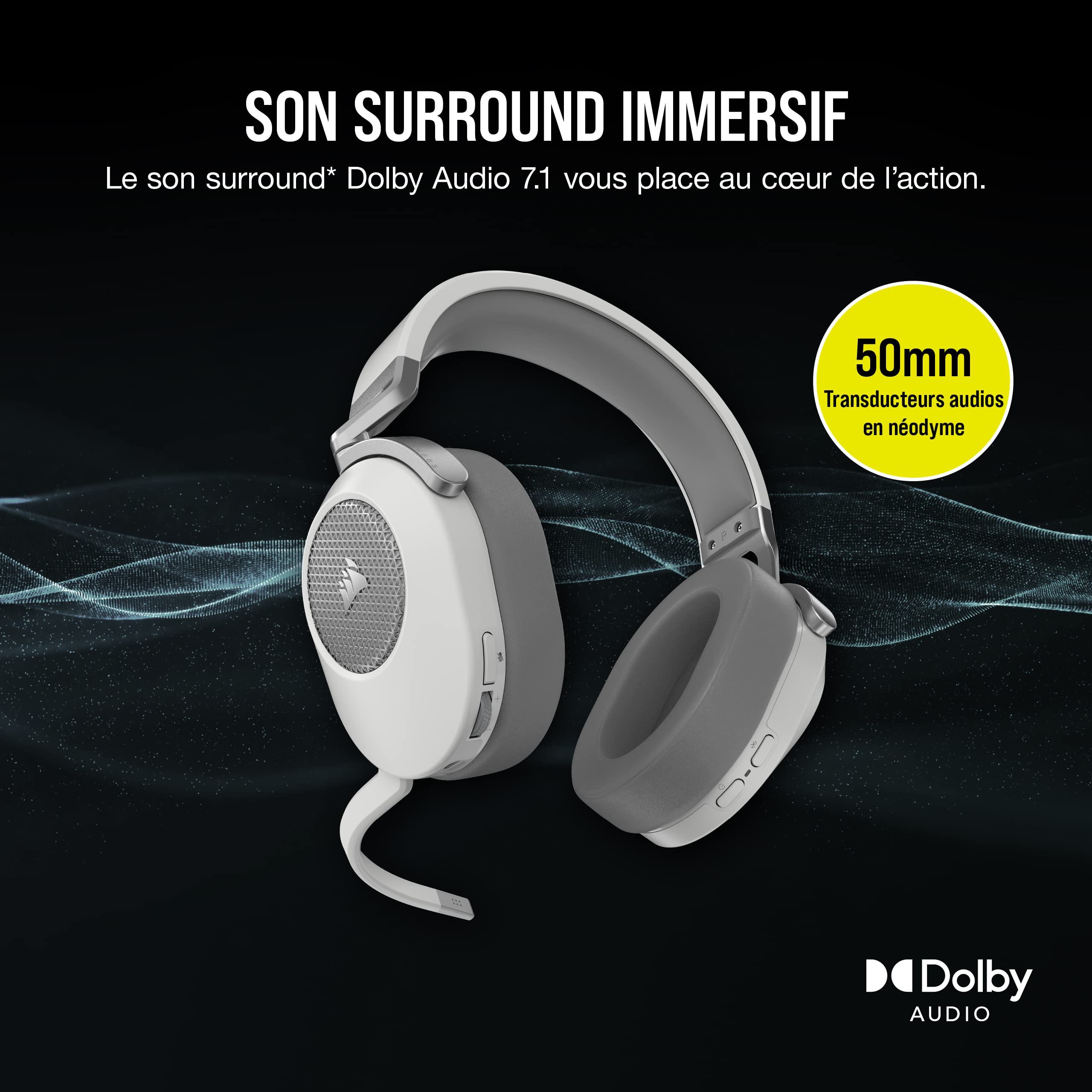 corsair-hs65-wireless-casque-gaming-blanc-2-4-ghz-dolby-7-1 image 4