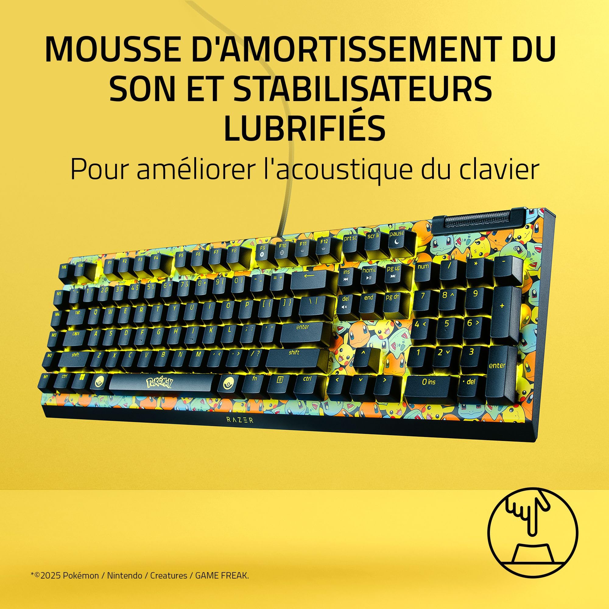 razer-blackwidow-v4-x-pok-mon-edition-clavier-m-canique-gaming-rgb-switches-gree image 7