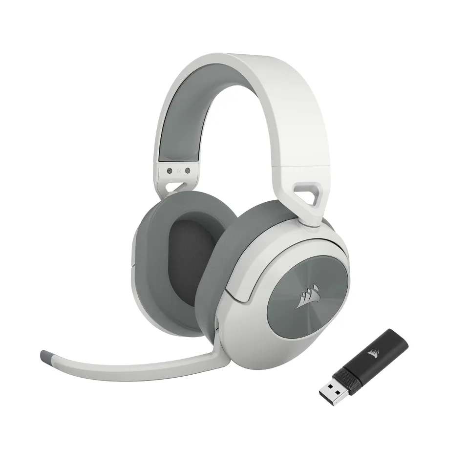 corsair-hs55-wireless-blanc-casque-gaming-7-1-sans-fil image 1