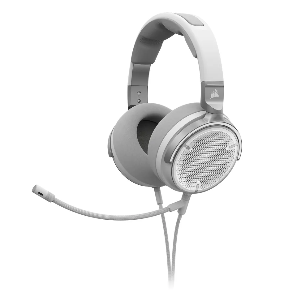 corsair-virtuoso-pro-casque-jeu-ouvert-filaire-blanc image 1