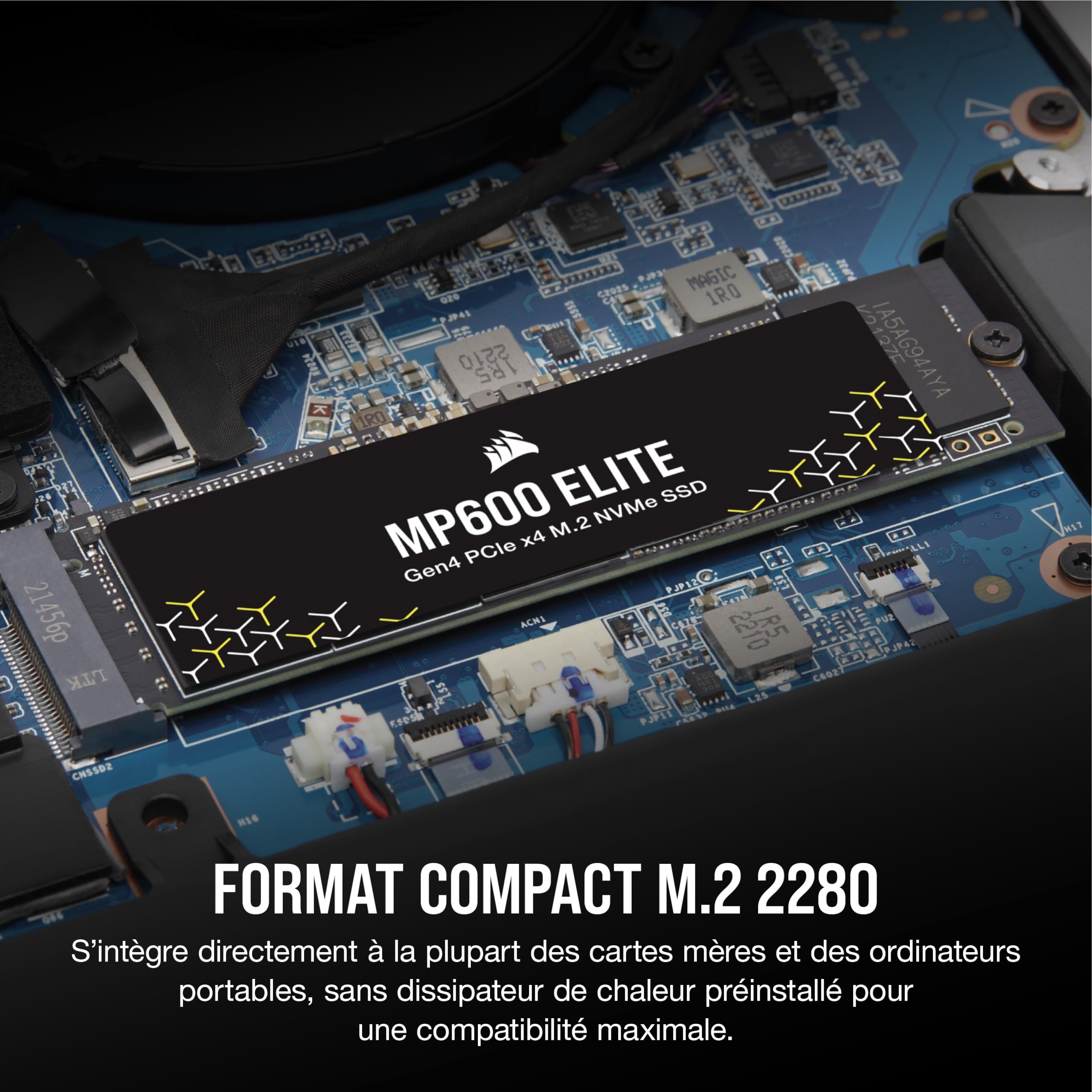 corsair-mp600-elite-2-to-ssd-m-2-2280-pcie-gen4-x4-nvme-noir image 6
