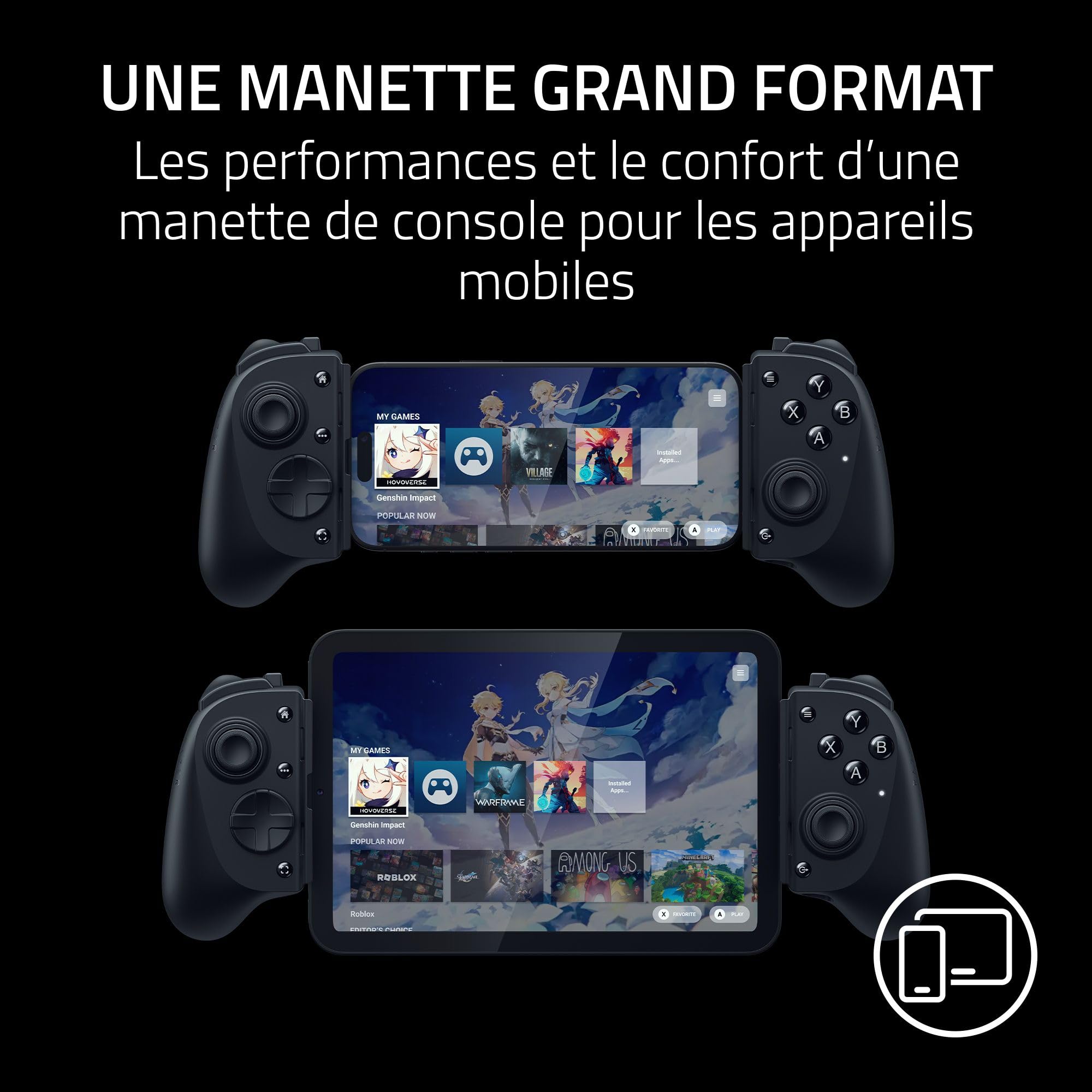 razer-kishi-v3-pro-contr-leur-mobile-usb-c-iphone-android-tablette-8-noir image 2