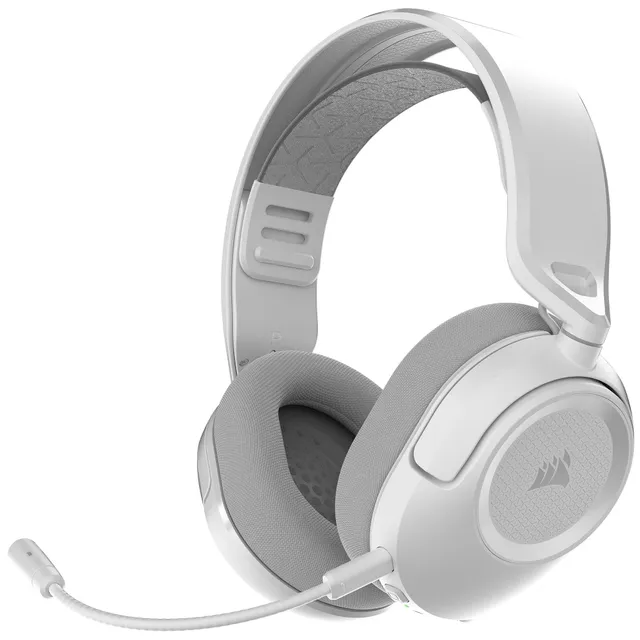 corsair-hs35-v3-casque-gaming-sans-fil-blanc-2-4-ghz-bluetooth-dolby-atmos-50-mm image 1