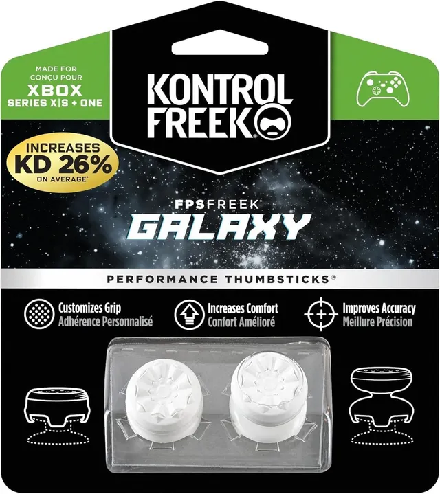 kontrolfreek-fps-freek-galaxy-white-rehausseurs-de-joystick-pour-manette-xbox-se image 1